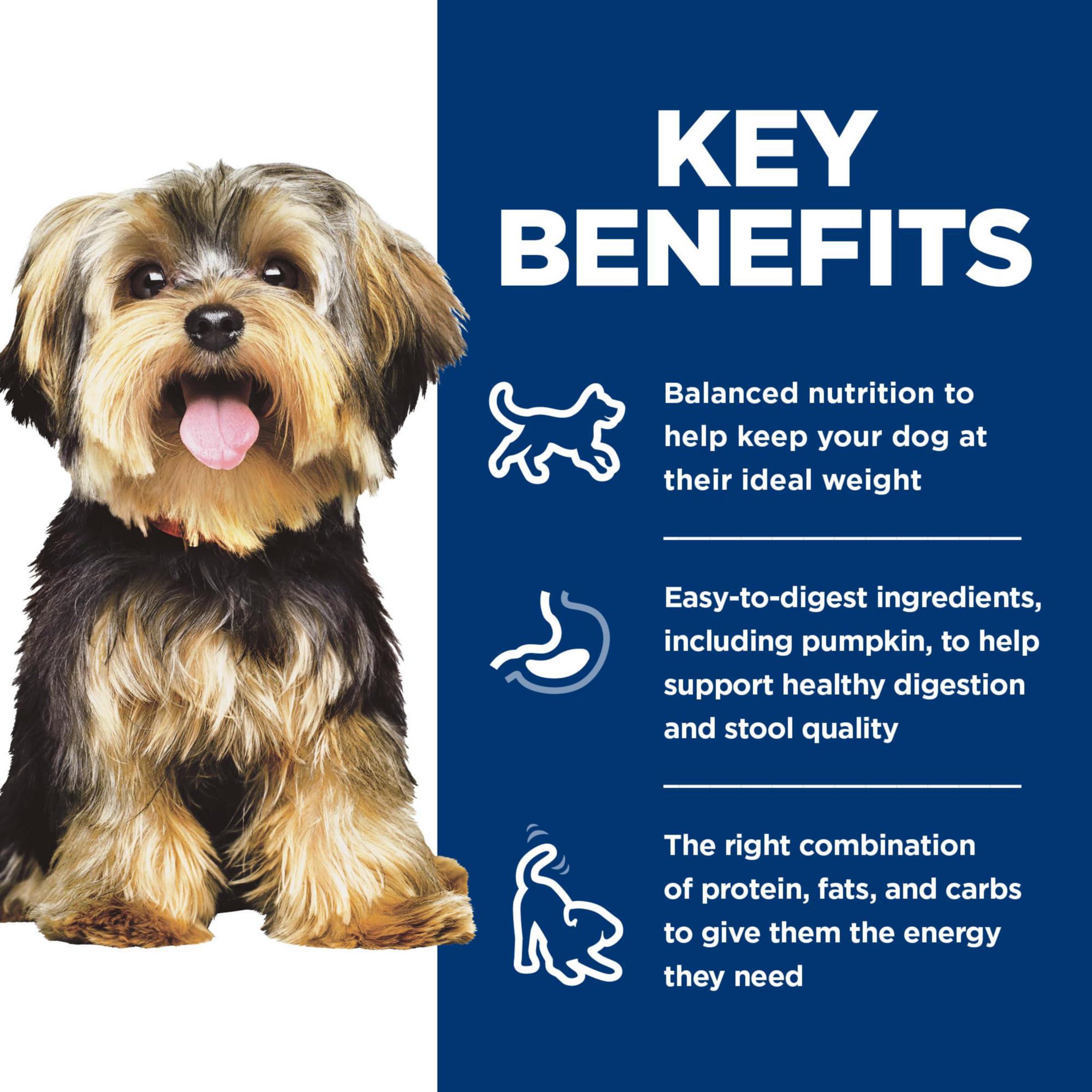 Hills Science Diet Small & Mini, Adult 1-6, Small & Mini Breeds Premium Nutrition, Wet Dog Food, Variety Case: Chicken & Vegeta