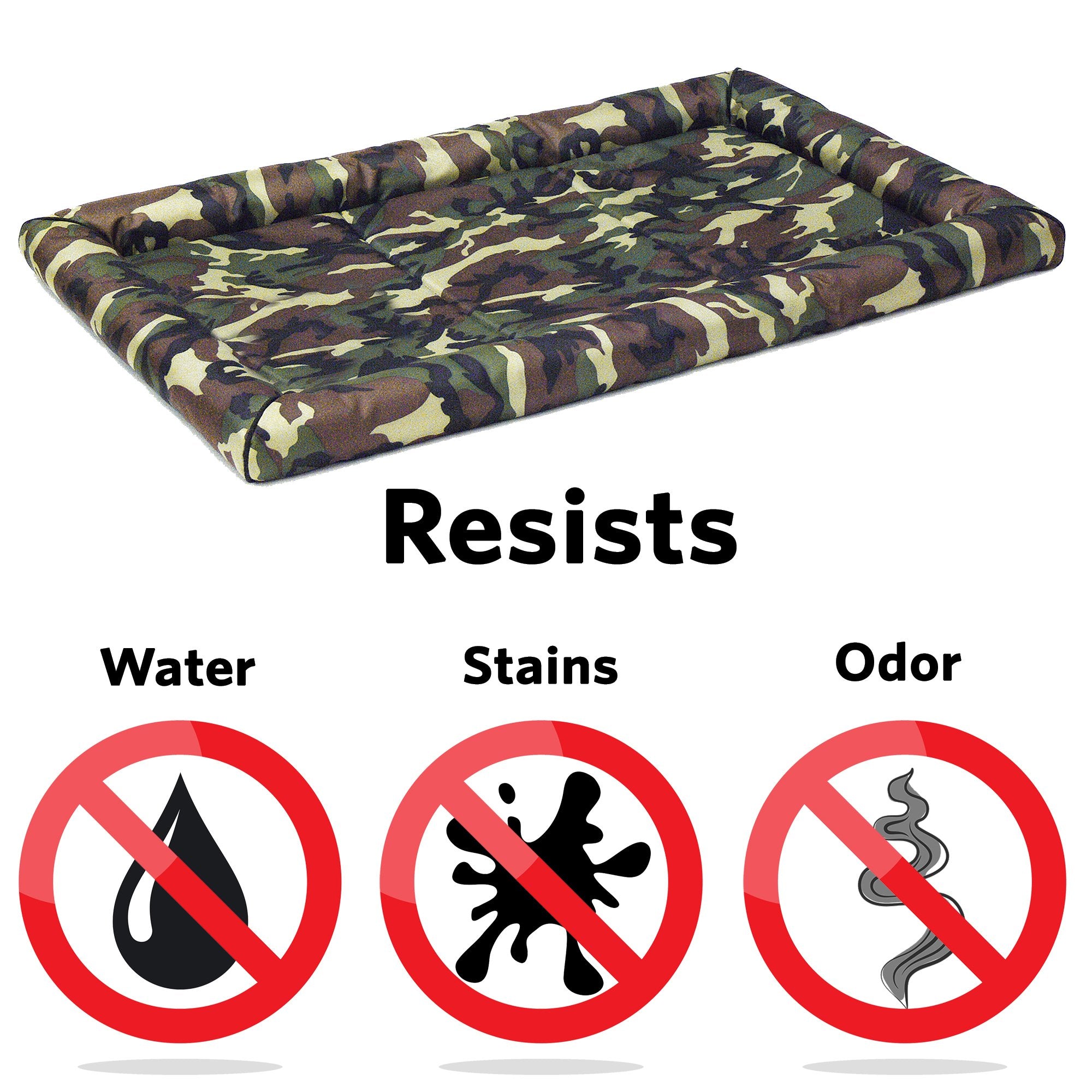 Midwest Homes For Pets Maxx Dog Bed For Metal Dog Crates, 36-Inch, Camouflage