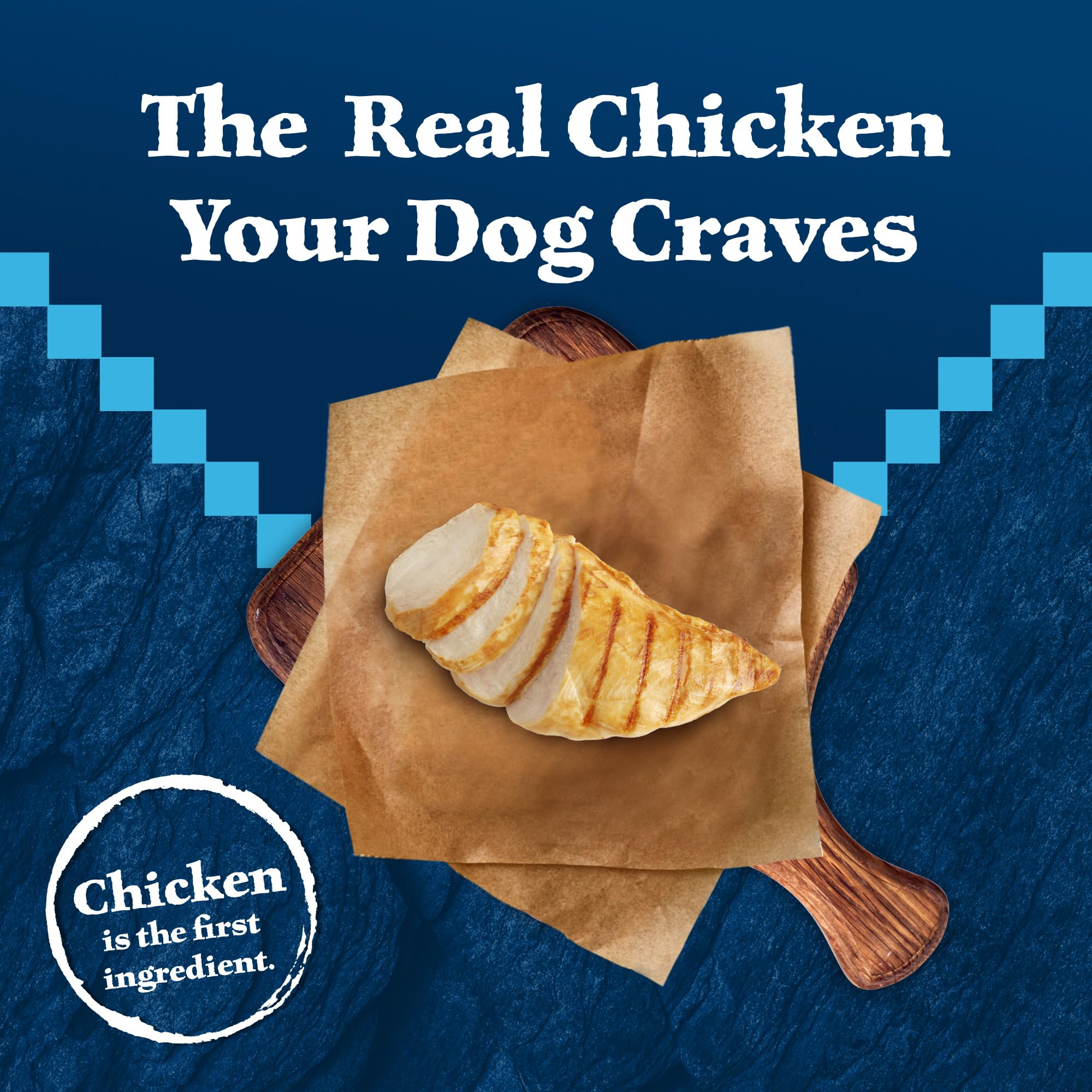 Blue Buffalo Wilderness Adult Small Breed Dry Dog Food Real Chicken with Natural Ingredients