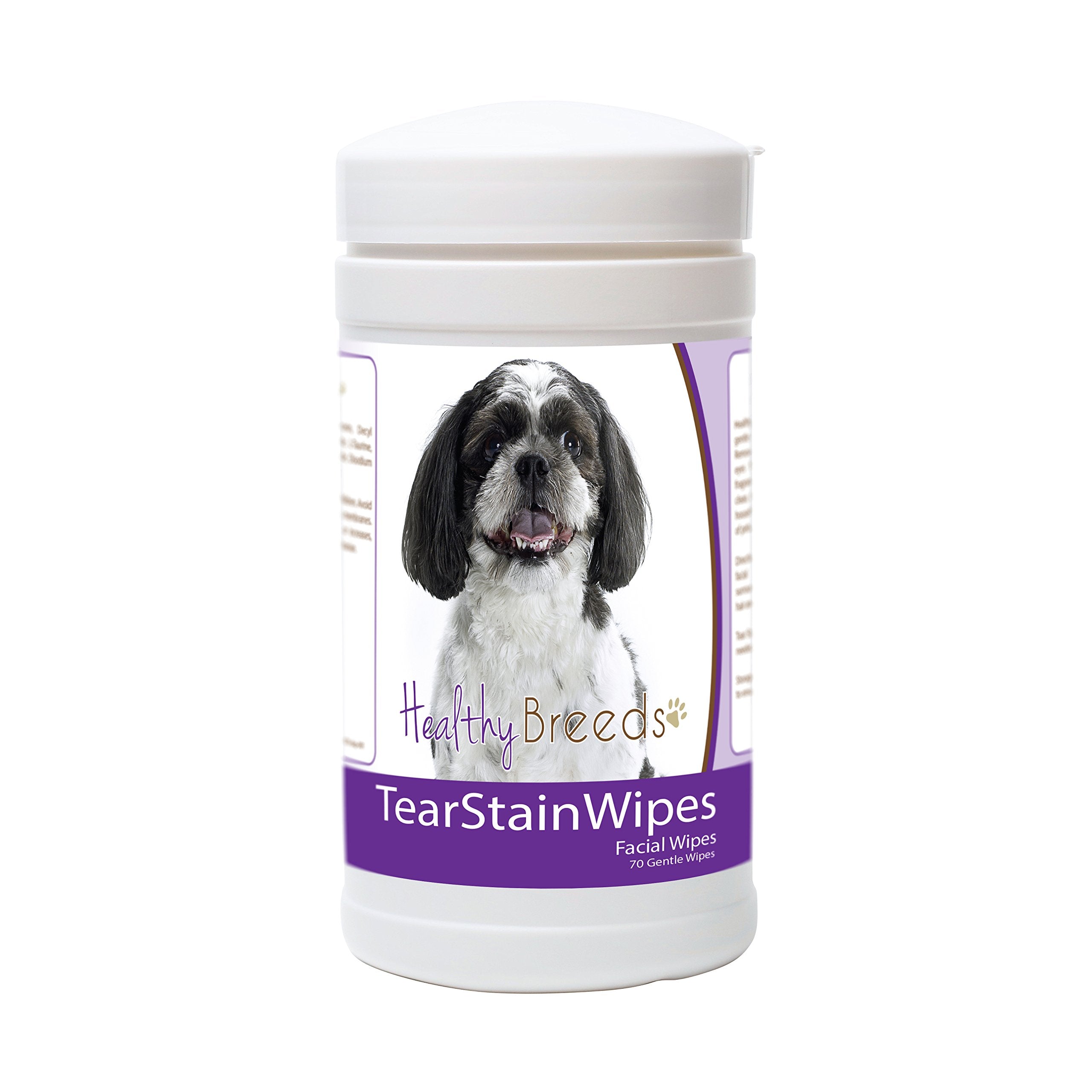 Healthy Breeds Shih-Poo Tear Stain Wipes 70 Count