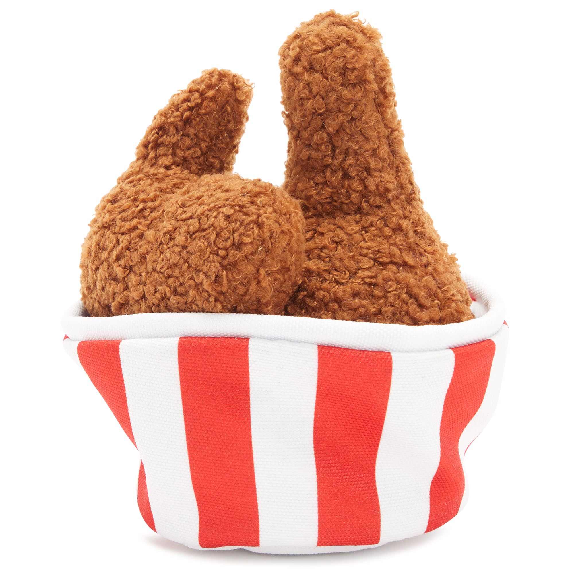 Barkbox 2 in 1 Interactive Plush Dog Toy - Rip and Reveal Dog Toy for Medium, & Large Dogs - Stimulating Squeaky Pet Enrichment
