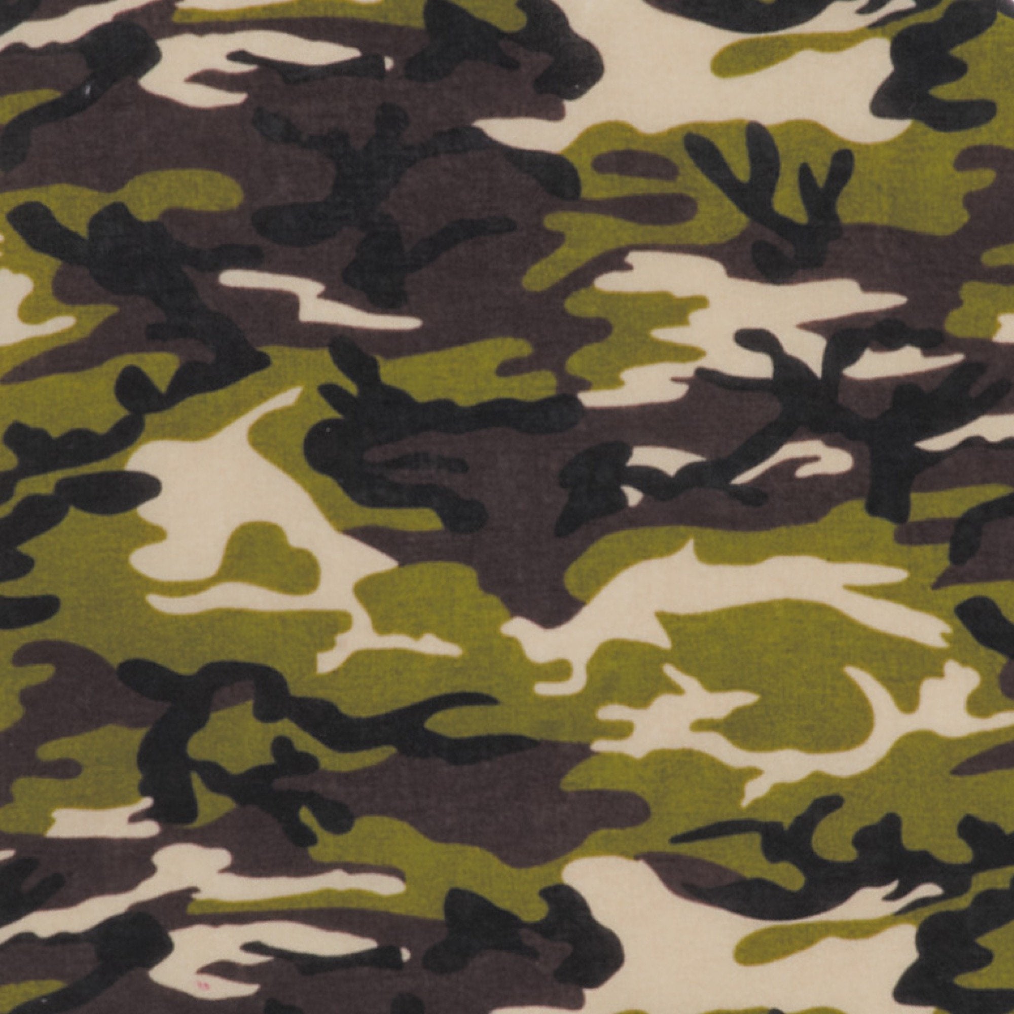Aria Camouflage Dog Bandana, Green Camo