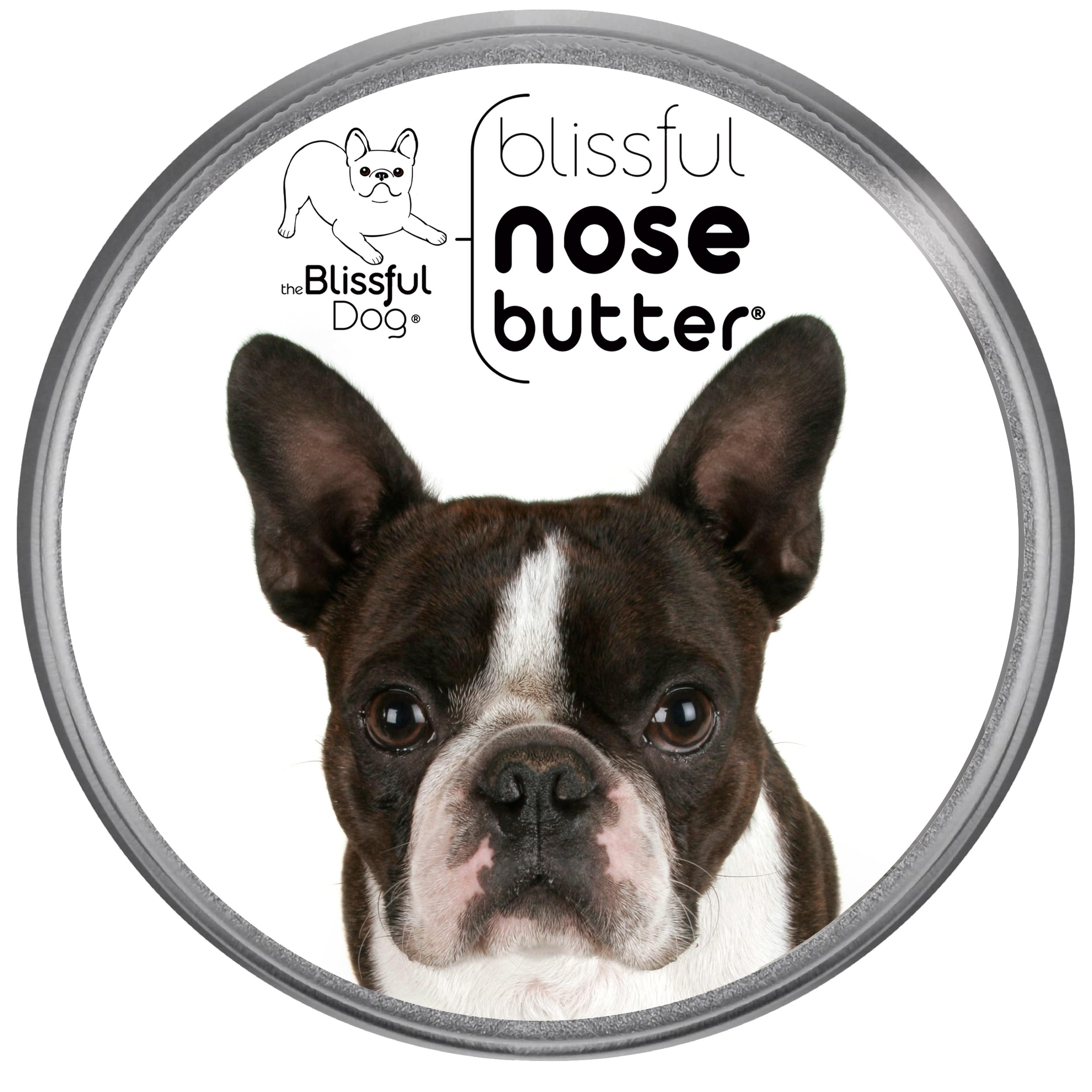 The Blissful Dog Boston Terrier Nose Butter, Versatile Dog Nose Balm for Dry Nose, Handcrafted Nose Moisturizer, Easy-to-Apply D