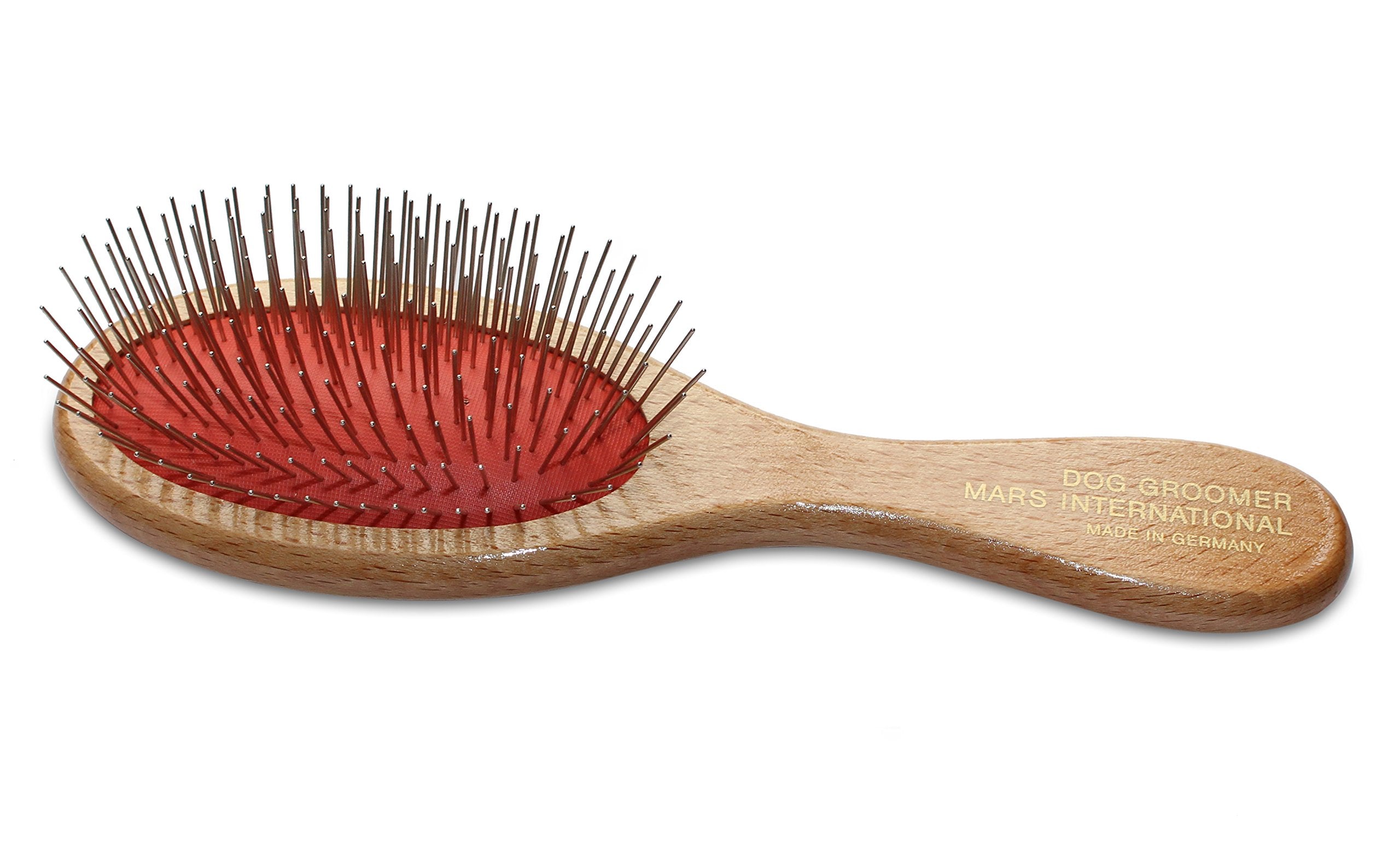 Mars Coat King Professional Grooming Brush for Dogs & Cats - 8.5" with 1" Stainless Steel Pins, Model 99M-358