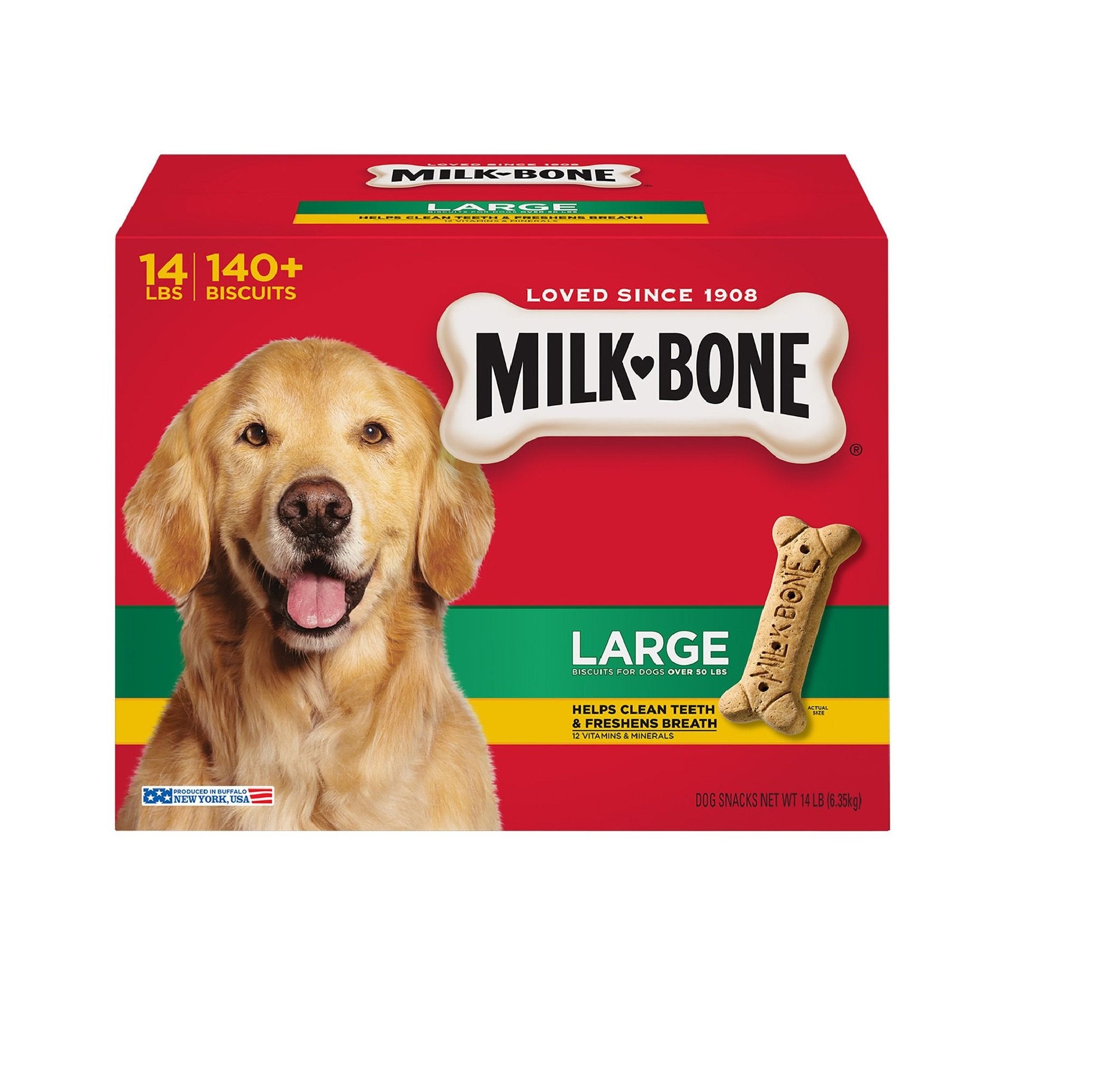 Milk-Bone Large Dog Biscuits, 14-Pound