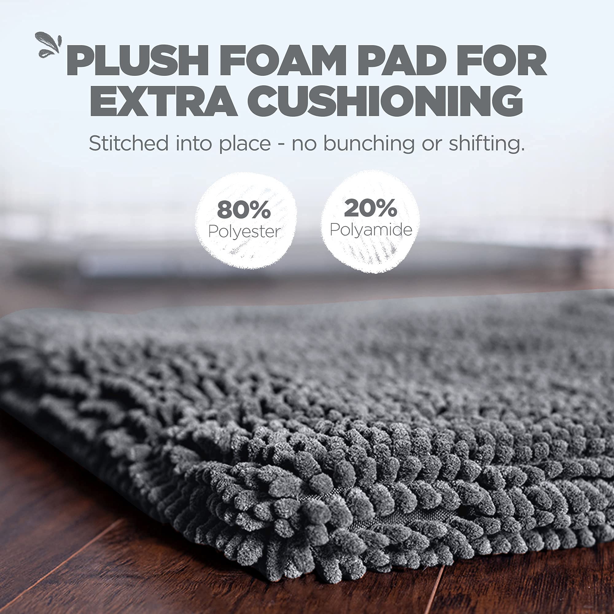 Soggy Doggy Crate Mate Dog Bed, Microfiber Chenille Dog Mats, Comfy Dog Mats for Sleeping & Drying, Ultra-Absorbent Dog Beds & F