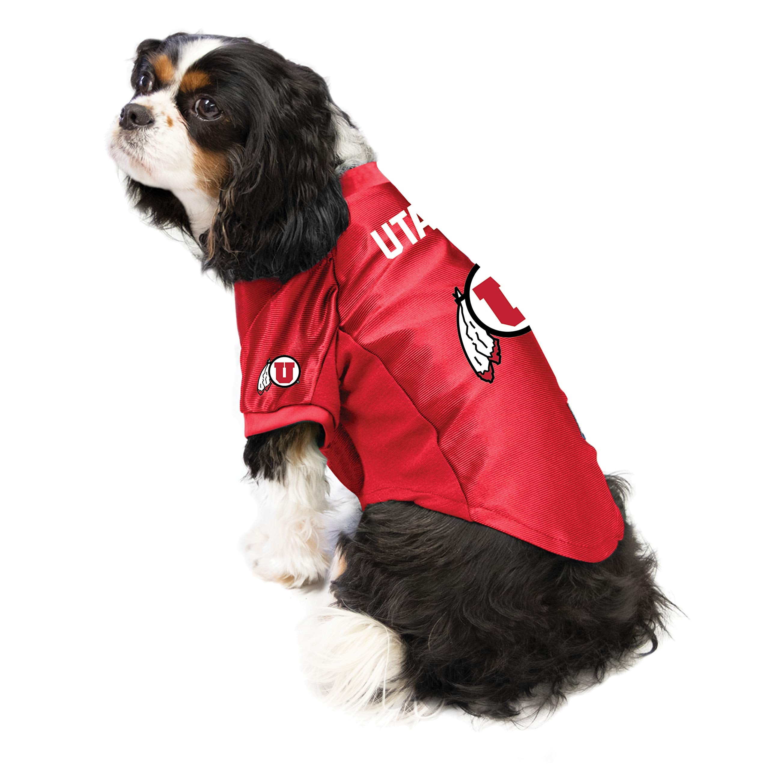 Utah Utes Pet Jersey Stretch Size Xl - Special Order