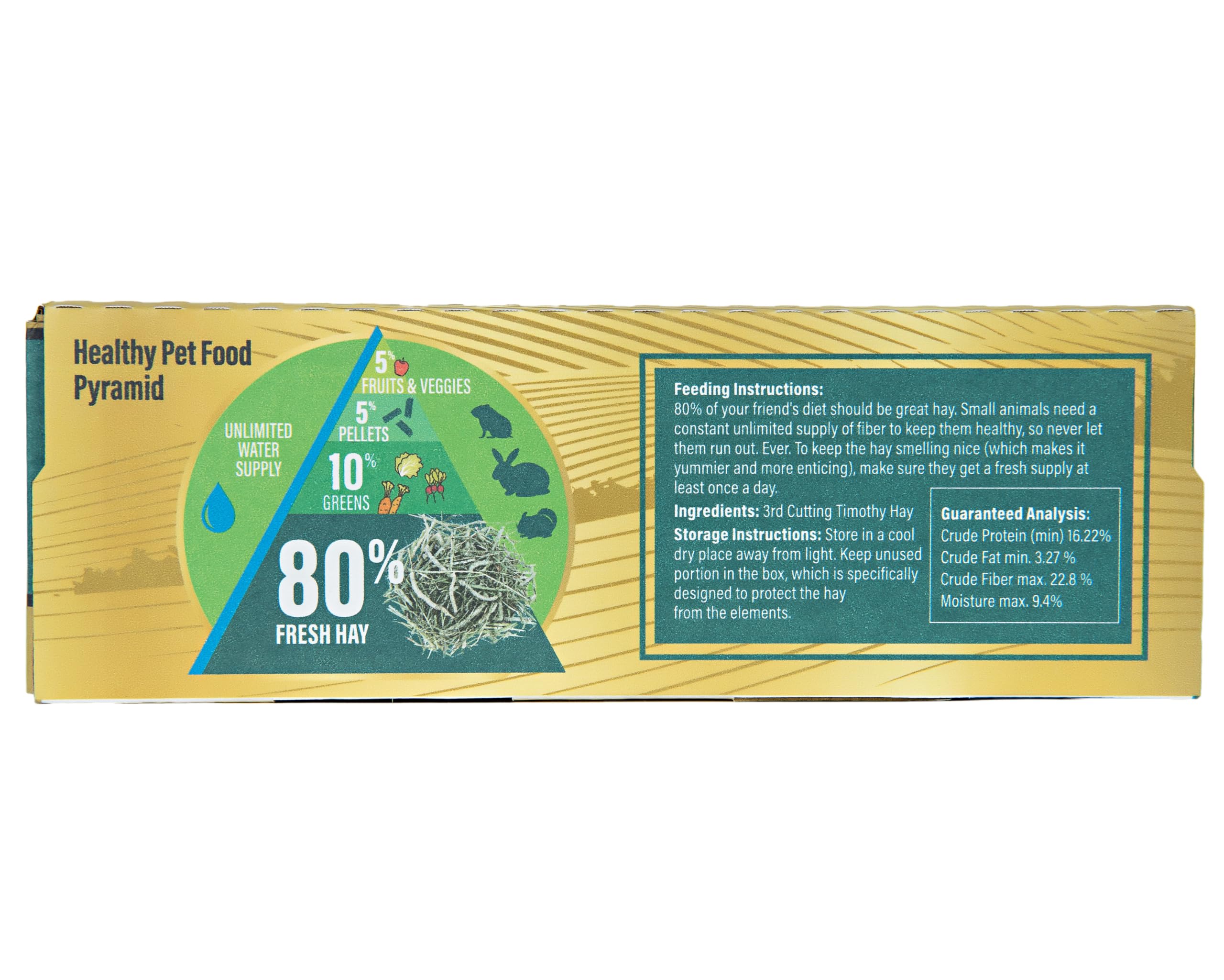 Small Pet Select - Premium Ultra Soft Timothy Hay, Rabbits, Guinea Pigs, Chinchillas, 2lb