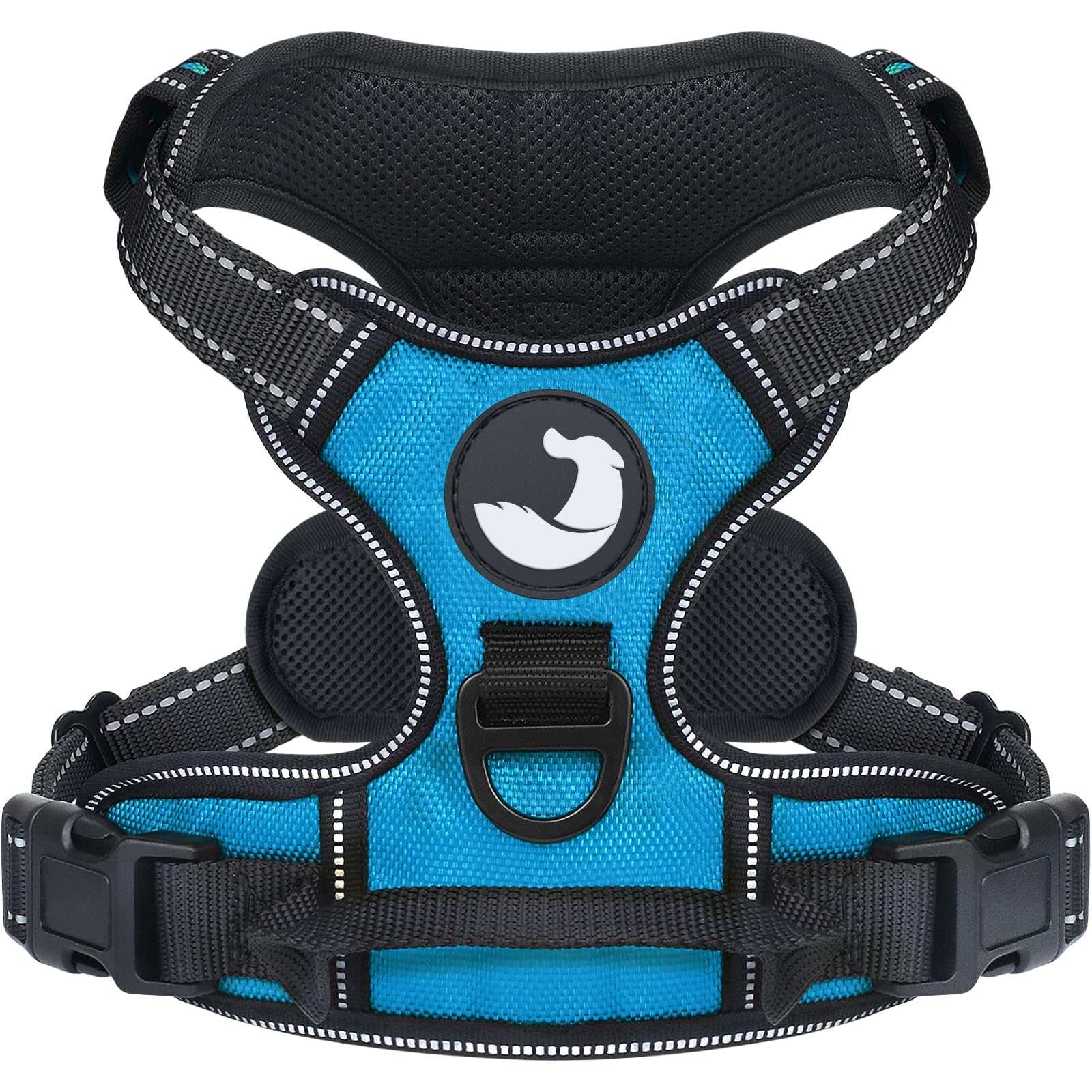 Joytale No Pull Dog Harness For Extra Large Dogs, Reflective Pet Vest With Front Clip, Adjustable Soft Padded Harnesses With Eas