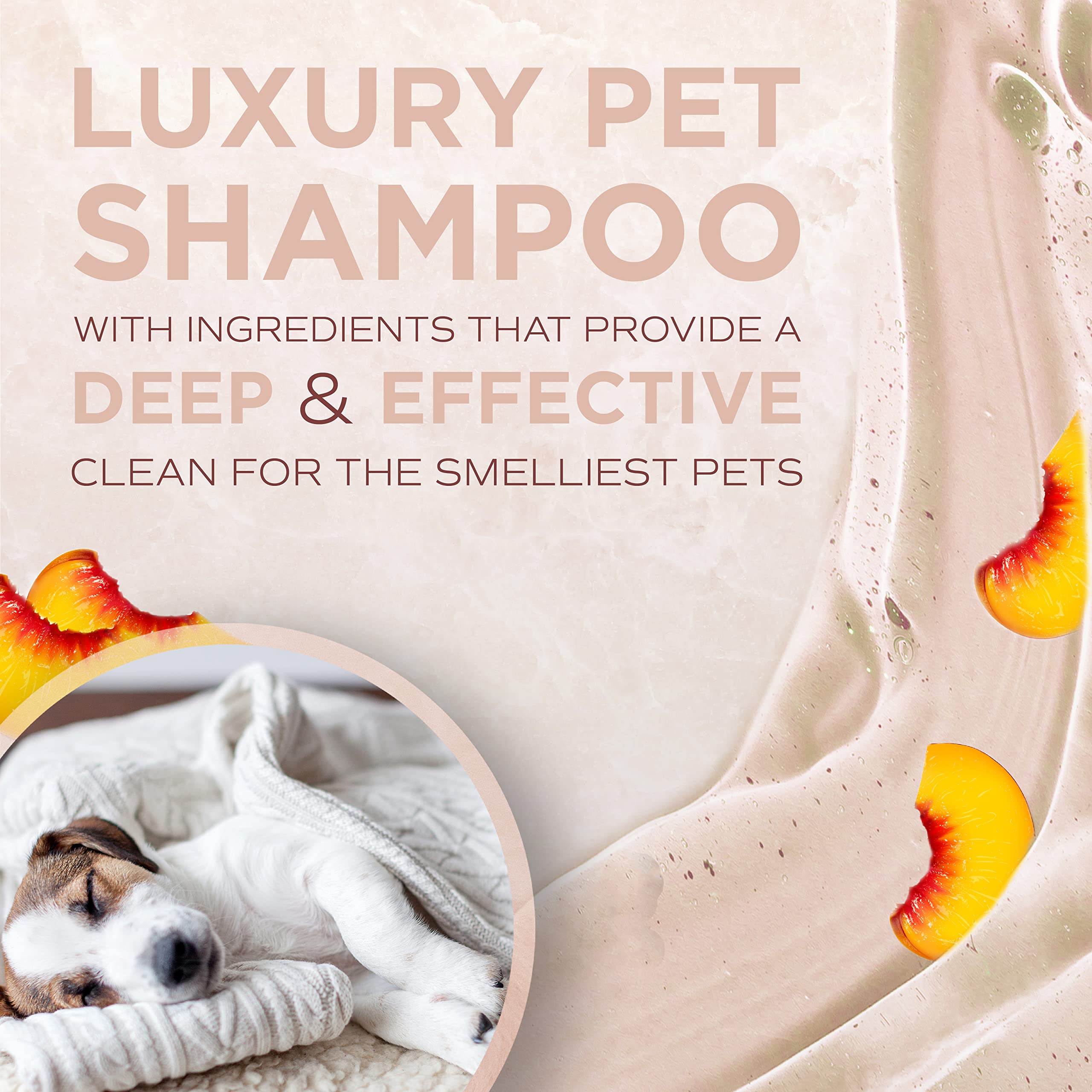 Tropiclean Spa Lavish Dog Shampoo | Sporty Scented For Him Deodorizing Dog Shampoo | Naturally Derived Salon Grade Ingredients |