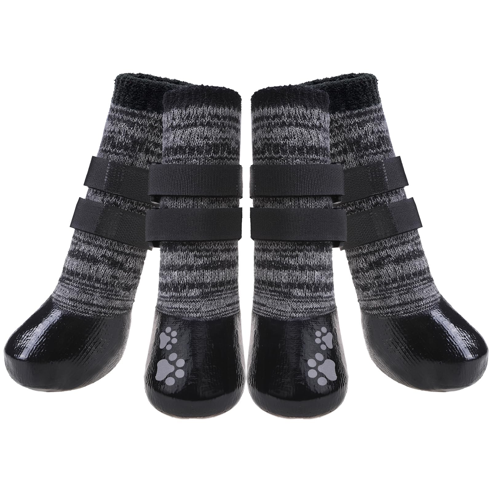Kooltail Dog Socks To Prevent Licking With Grips For Hardwood Floors, Waterproof Dog Shoes For Winter, Dog Rain Snow Warm Boots&