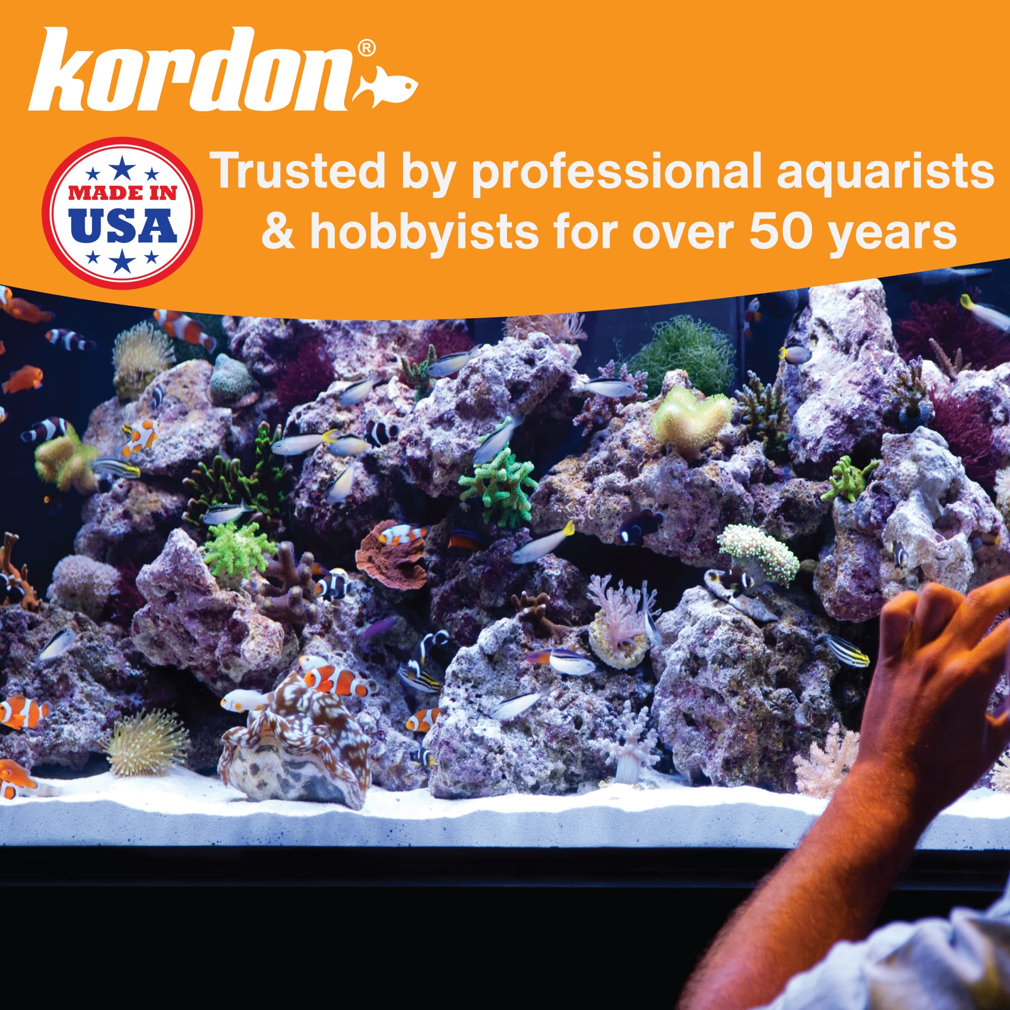 Kordon #31275 Amquel Ammonia Control & Detoxifies Chloramine For Aquarium, 5-Gallon