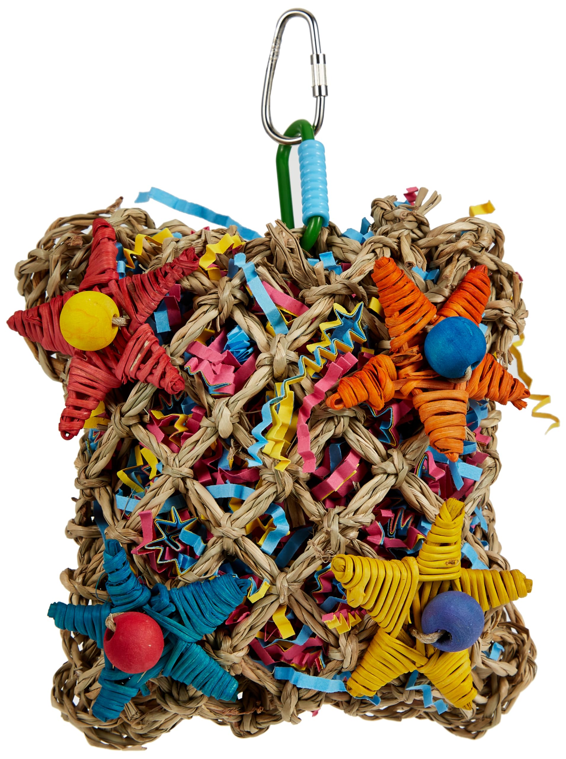 Super Bird Creations SC208 Foraging Toy - Ideal for Small Animals - Fun & Entertaining Animal Toy - Pickin Pocket Design - Made 