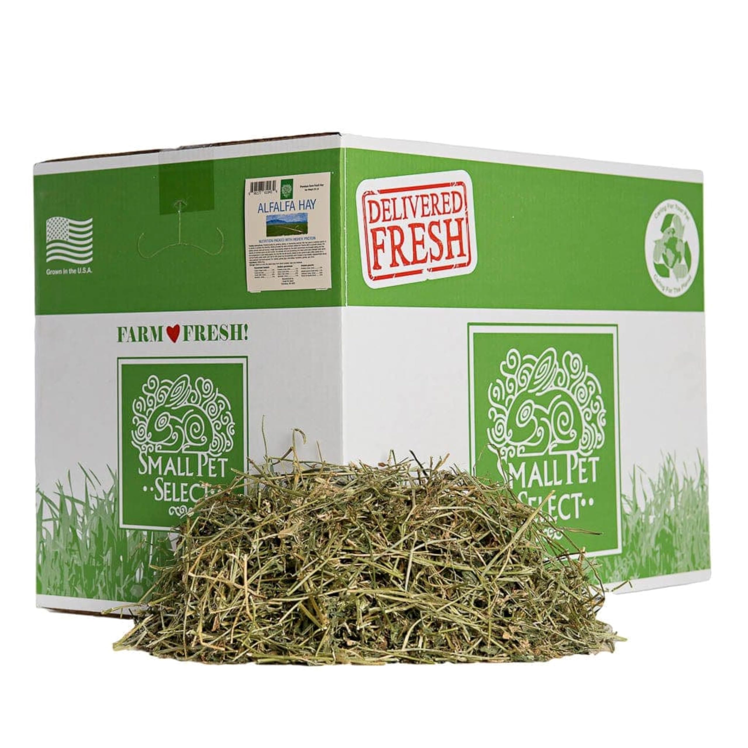 Small Pet Select Alfalfa Hay Pet Food, 20 LB