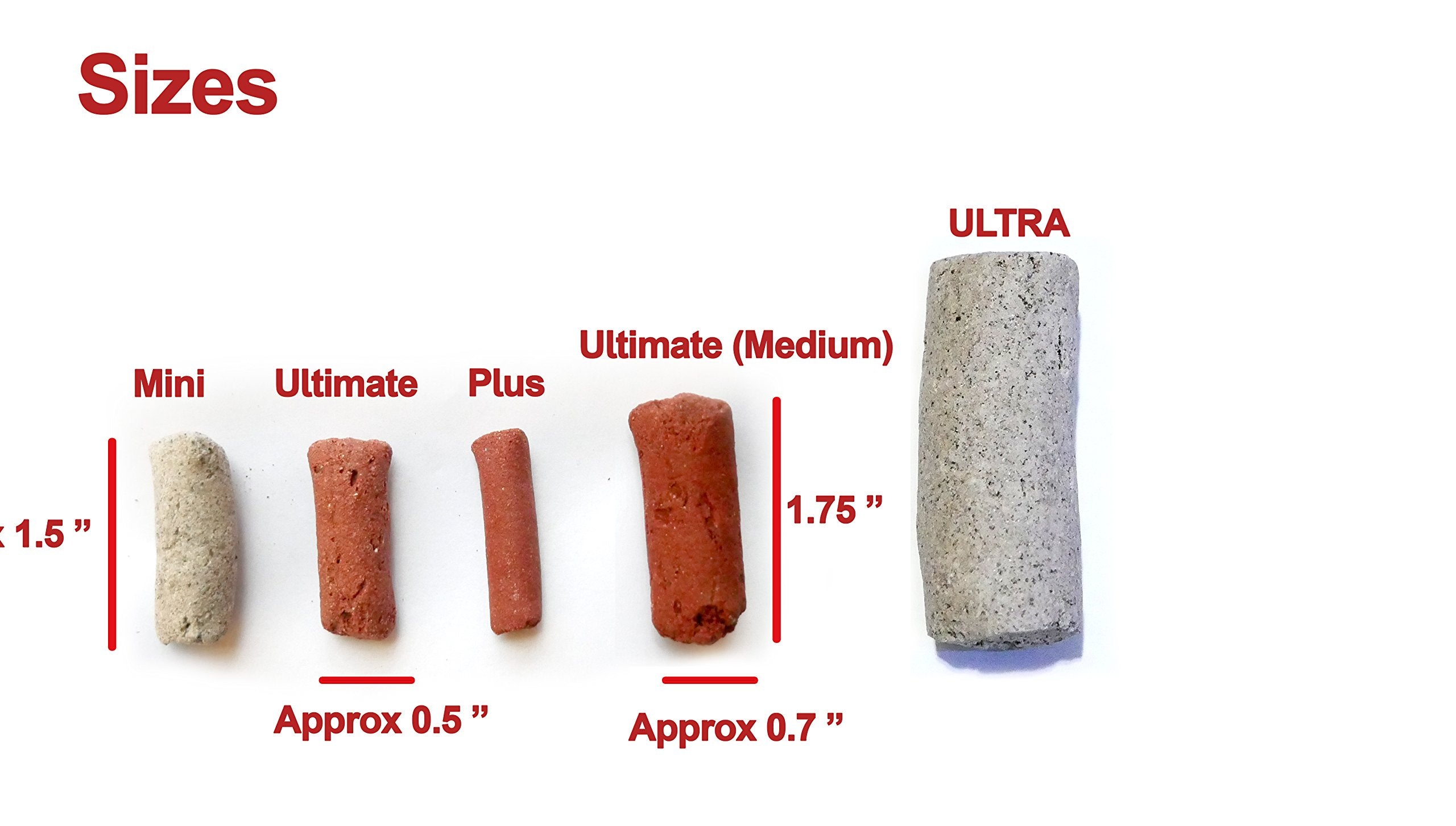 Biohome Ultra Aquarium Bio Filter Media - Large Size, 2 LBS, Model 43349-635