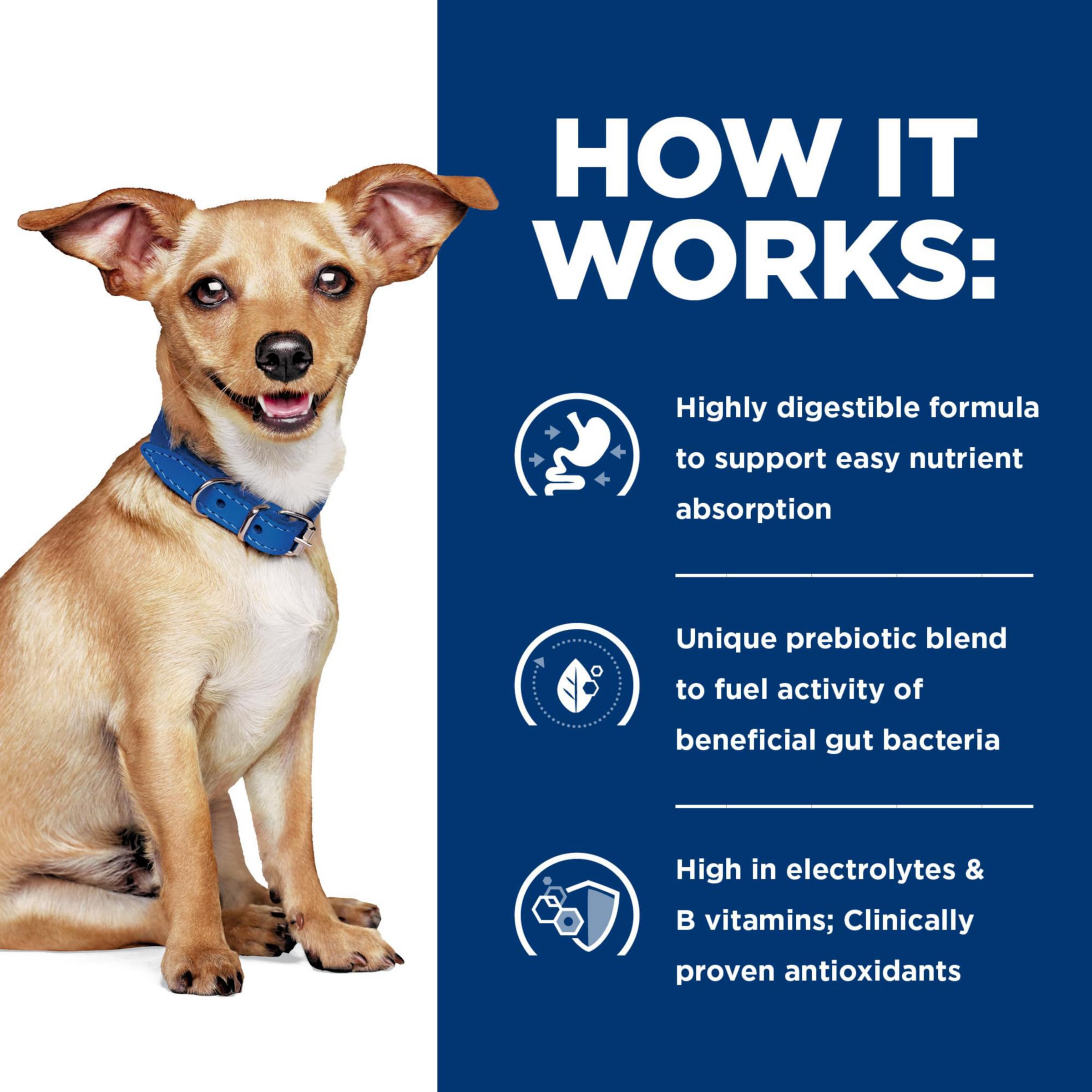 Hills Prescription Diet i/d Digestive Care Small Bites Chicken Flavor Dry Dog Food, Veterinary Diet, 7 lb. Bag