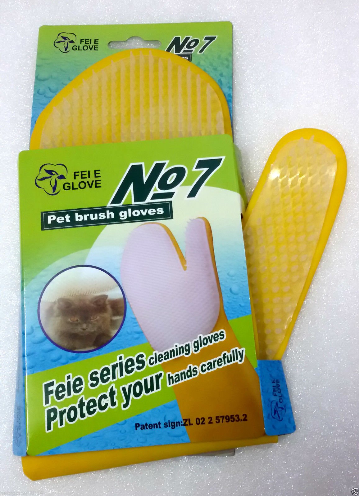 Petsplanet Pet Brush Gloves For All Pets Cleaning & Grooming