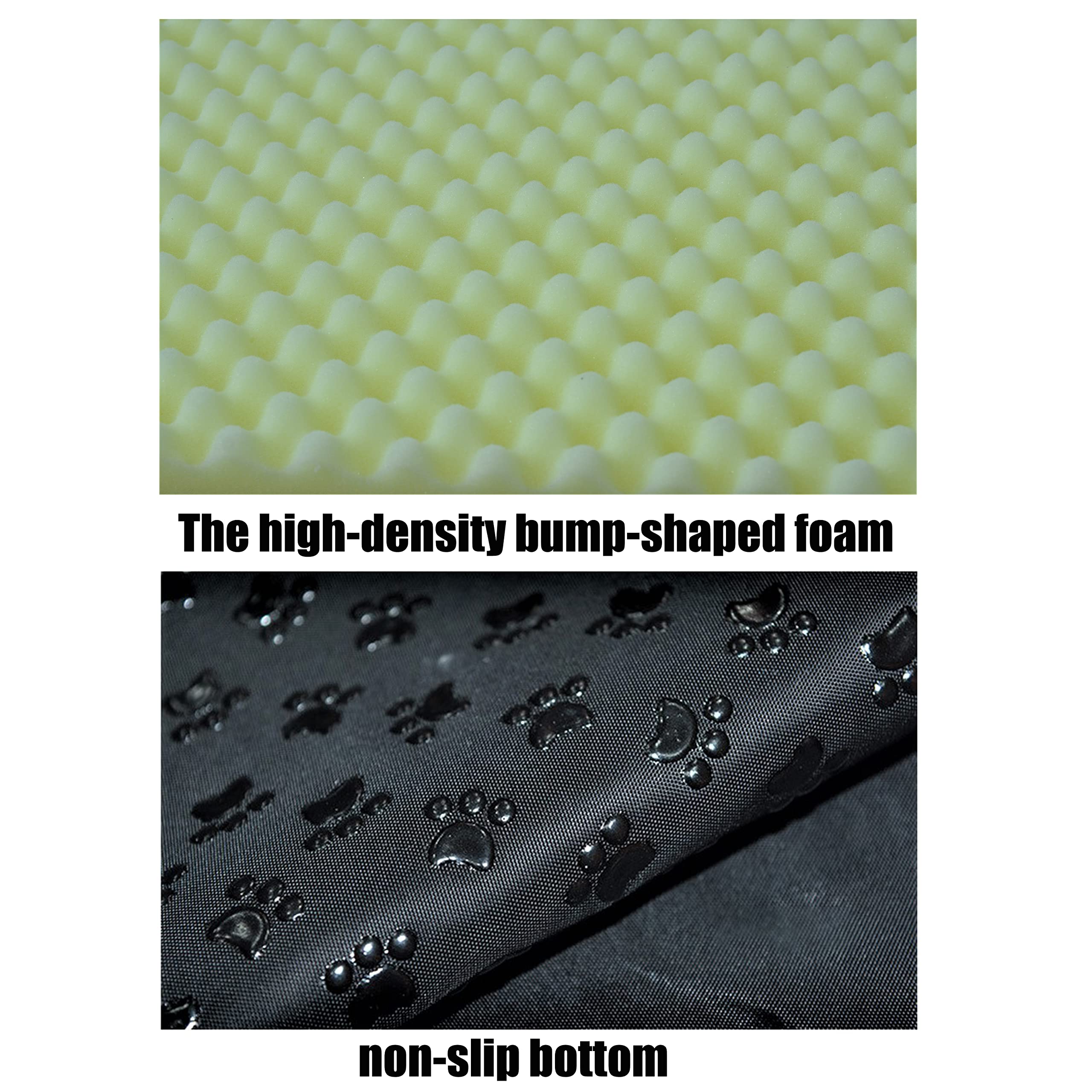 Cat Bed Or Dog Bed,2 Ways To Use,Indoor Pet House With Fluffy Mat,Removable And Washable Cover,Splash-Proof House And Non-Slip B