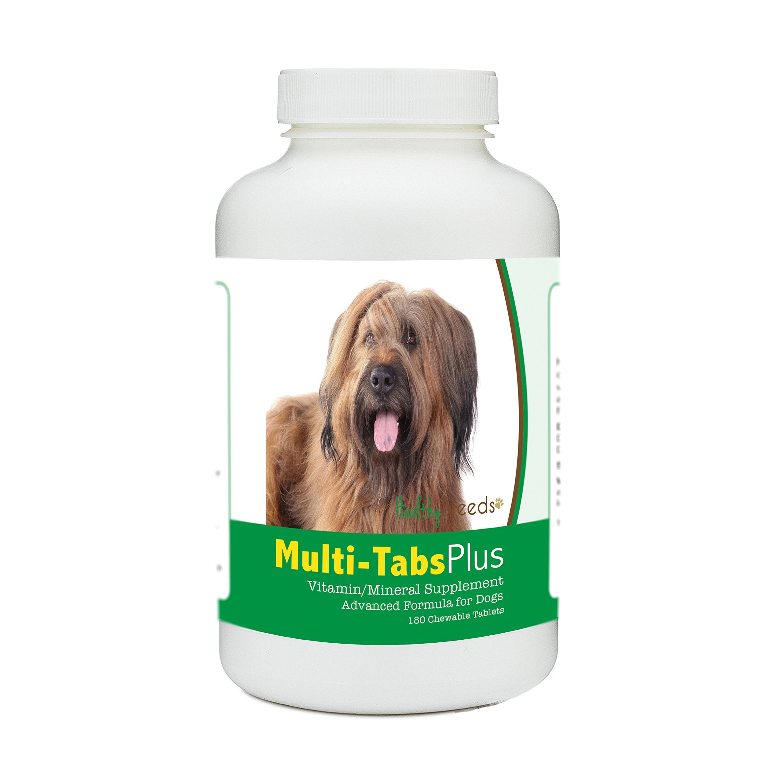 Healthy Breeds Briard Multi-Tabs Plus Chewable Tablets 180 Count