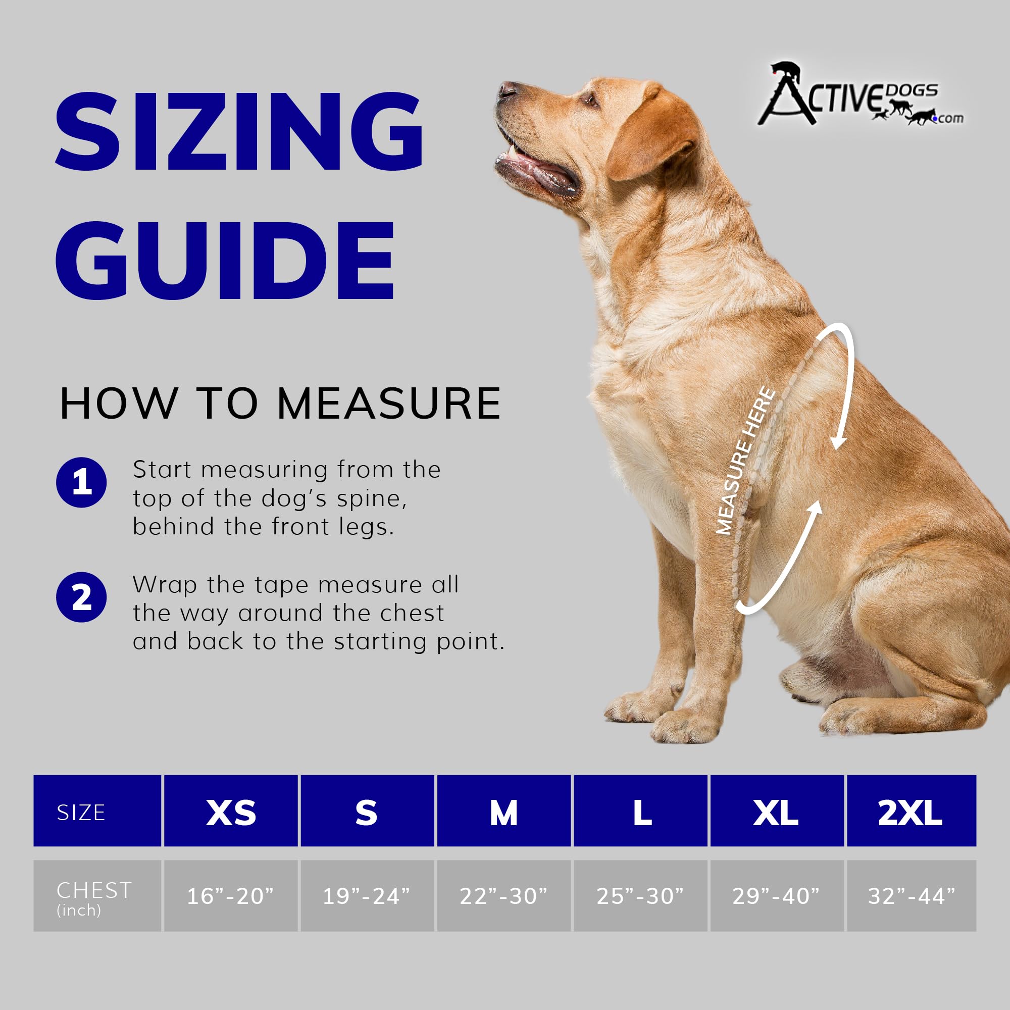 Activedogs Service Dog Vest Harness 2Xl Dogs + Clip-On Bridge Sturdy Handle + Id Card Carrier + Ada Cards + Reflective Service Dog Patches - Extra Large Service Dog Harness Vest (Girth 32”-44”) Red