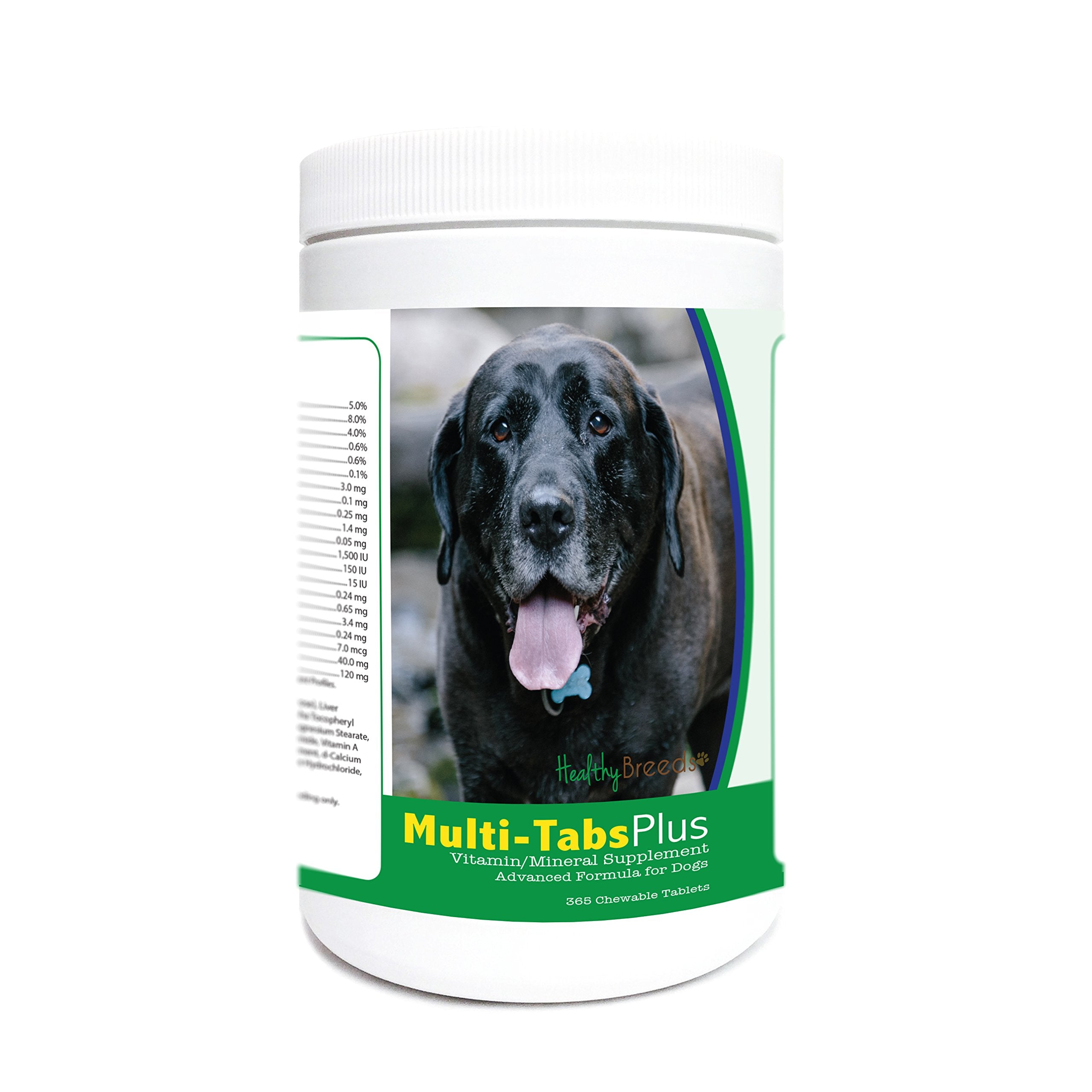 Healthy Breeds Mastador Multi-Tabs Plus Chewable Tablets 365 Count
