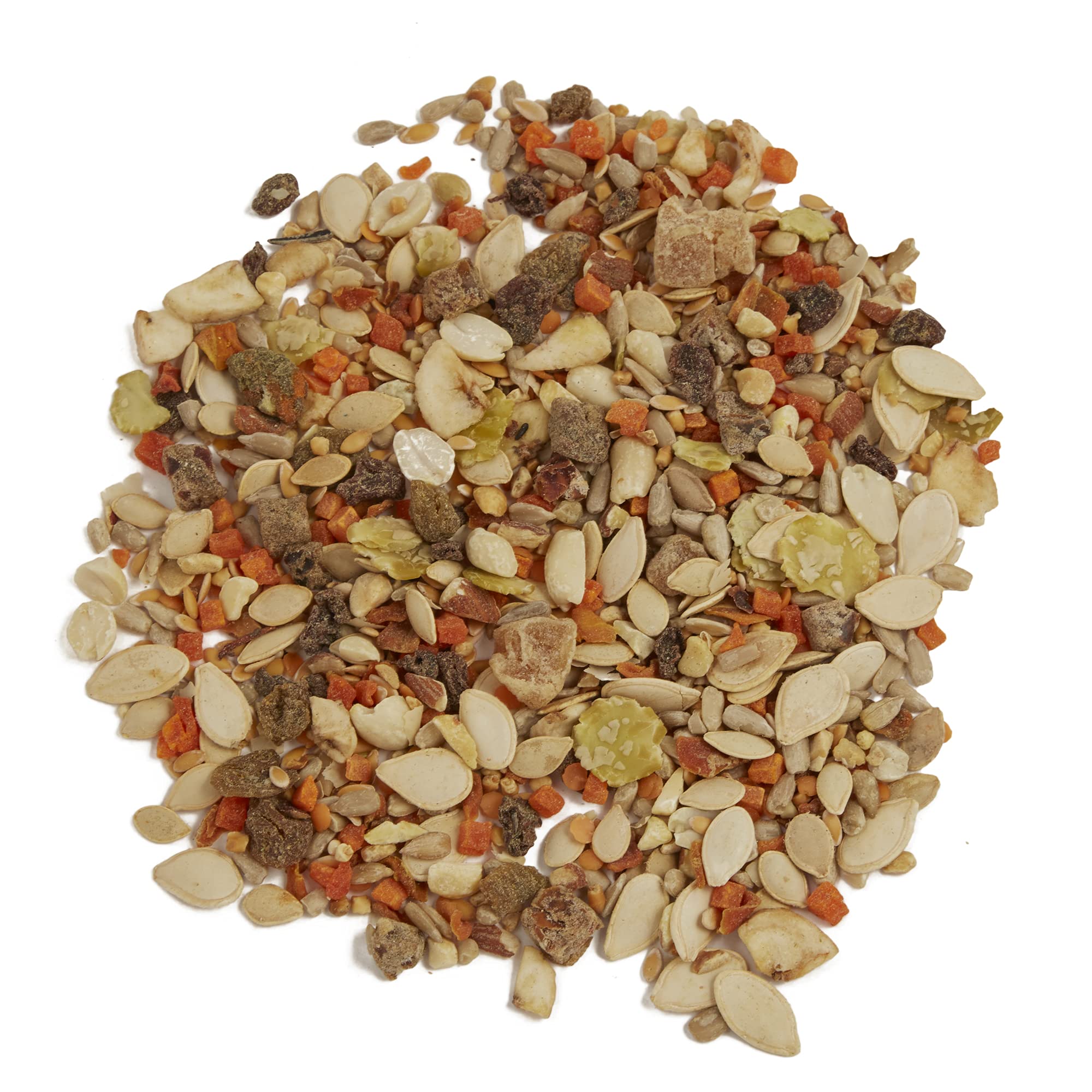 F.M. Browns Tropical Carnival Fruit and Nut Cockatiel Treats - Fruits, Nuts, Seeds and Veggies - 8 oz