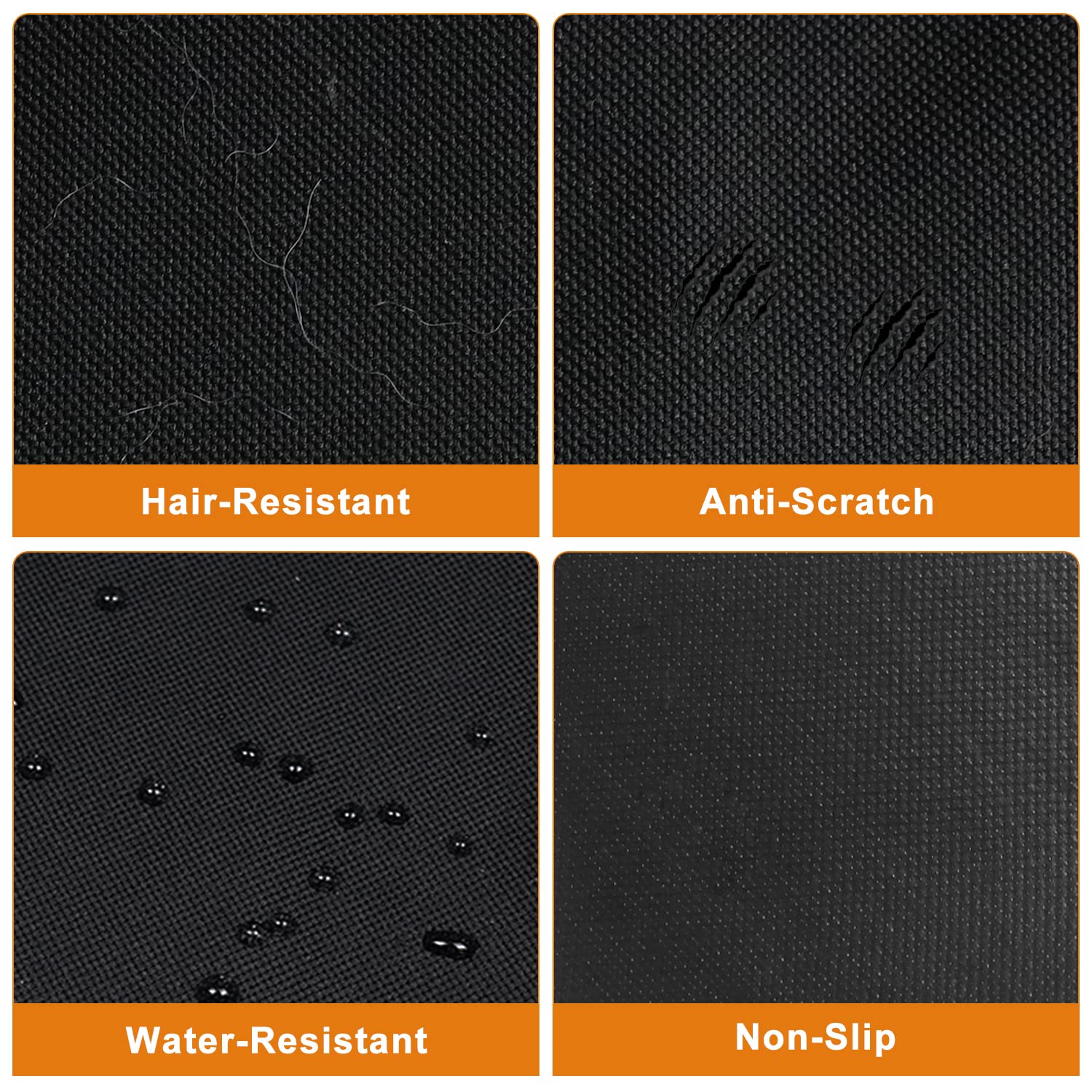 Alfheim Car Boot Liner Protector - Nonslip Waterproof Pet Dog Back Seat Cover - Durable Washable Cargo Cover Mat Travel, Univers