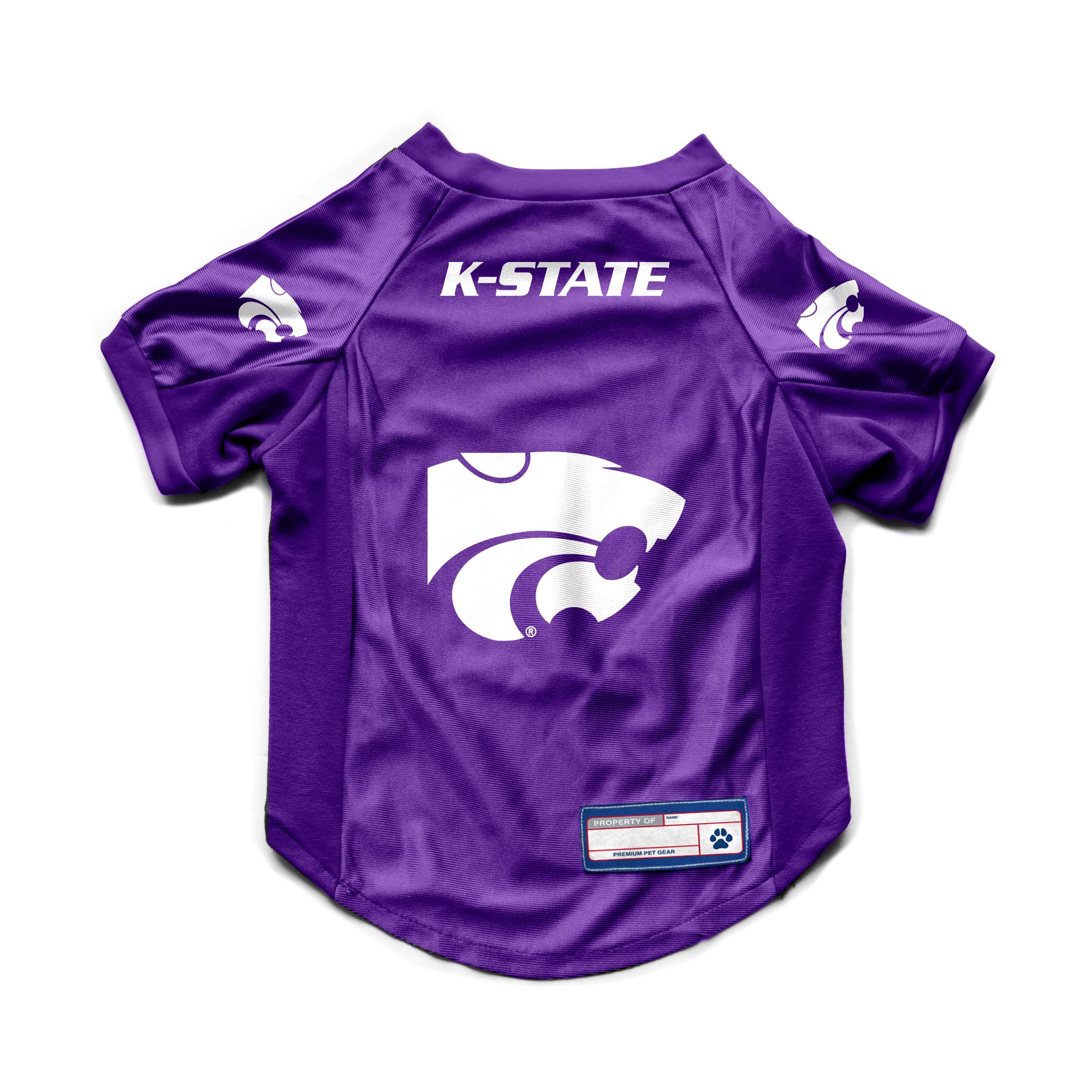 Kansas State Wildcats Pet Jersey Stretch Size M - Special Order