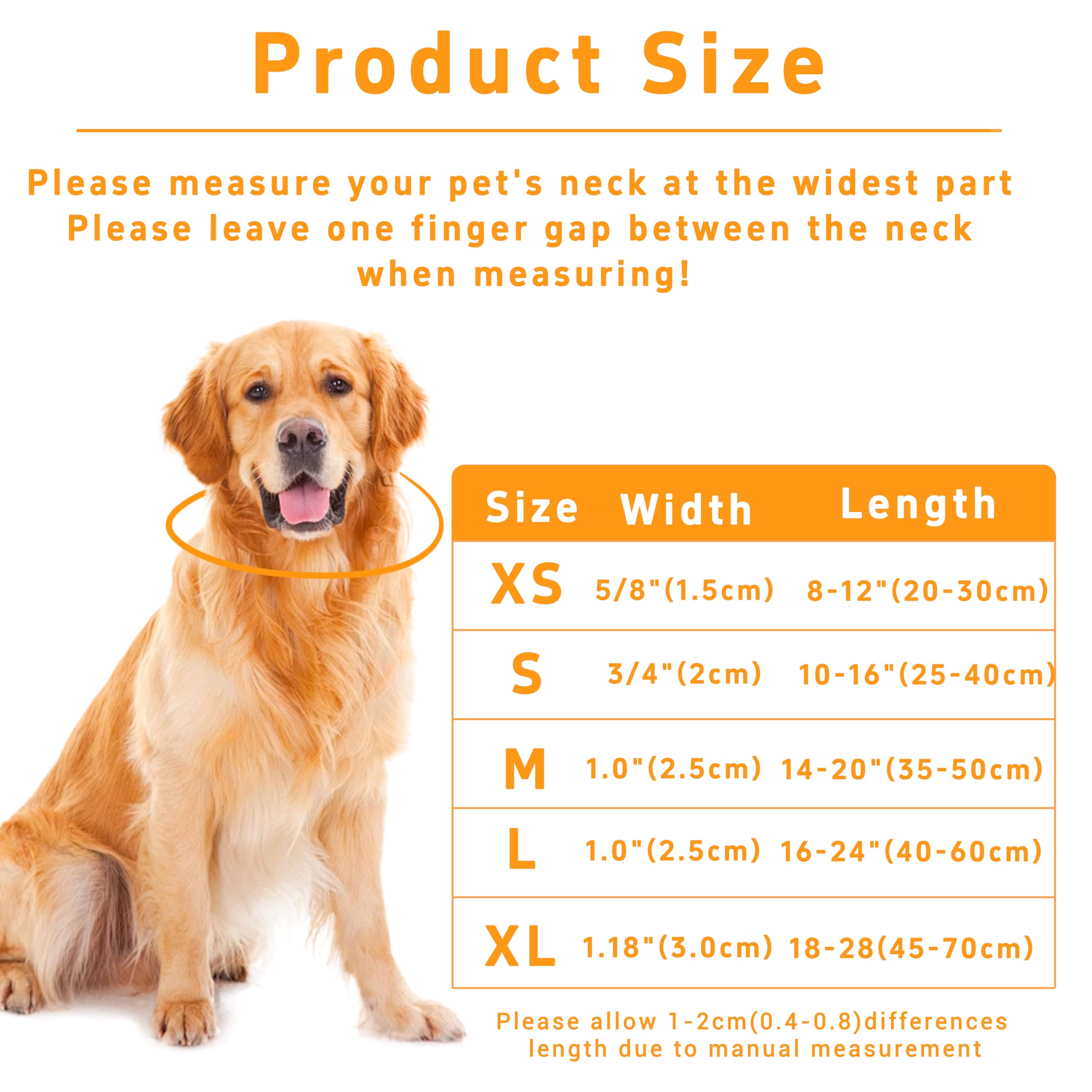 Seyezo Puppy Collar For Small, Medium, Large Dogs - Soft Floral Pattern With Safety Buckle For Boys, Girls
