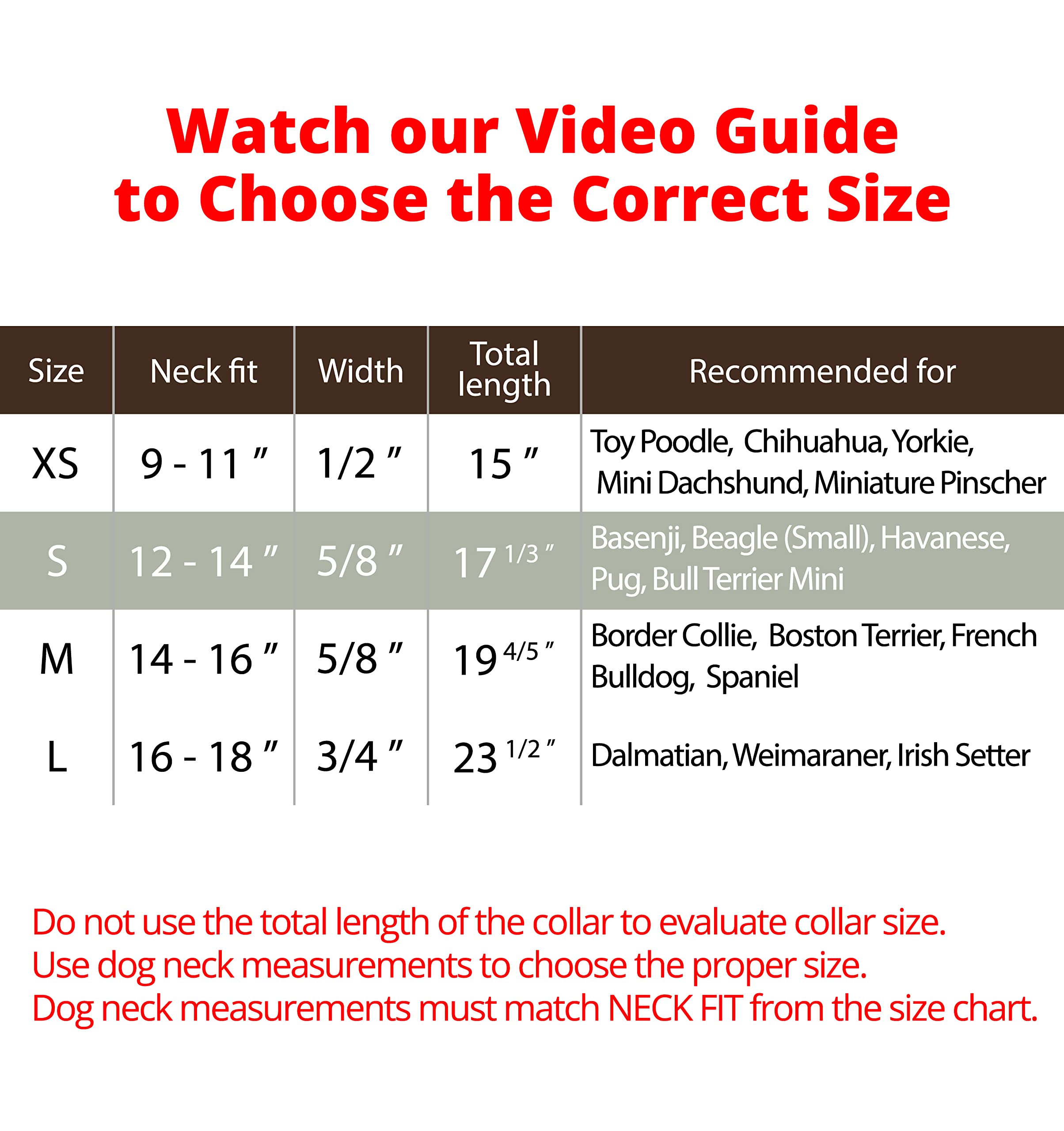 Bronzedog Rolled Leather Dog Collar For Small Medium Large Dogs With Qr Id Tag (S: 12-14 Inch, Chocolate Brown)