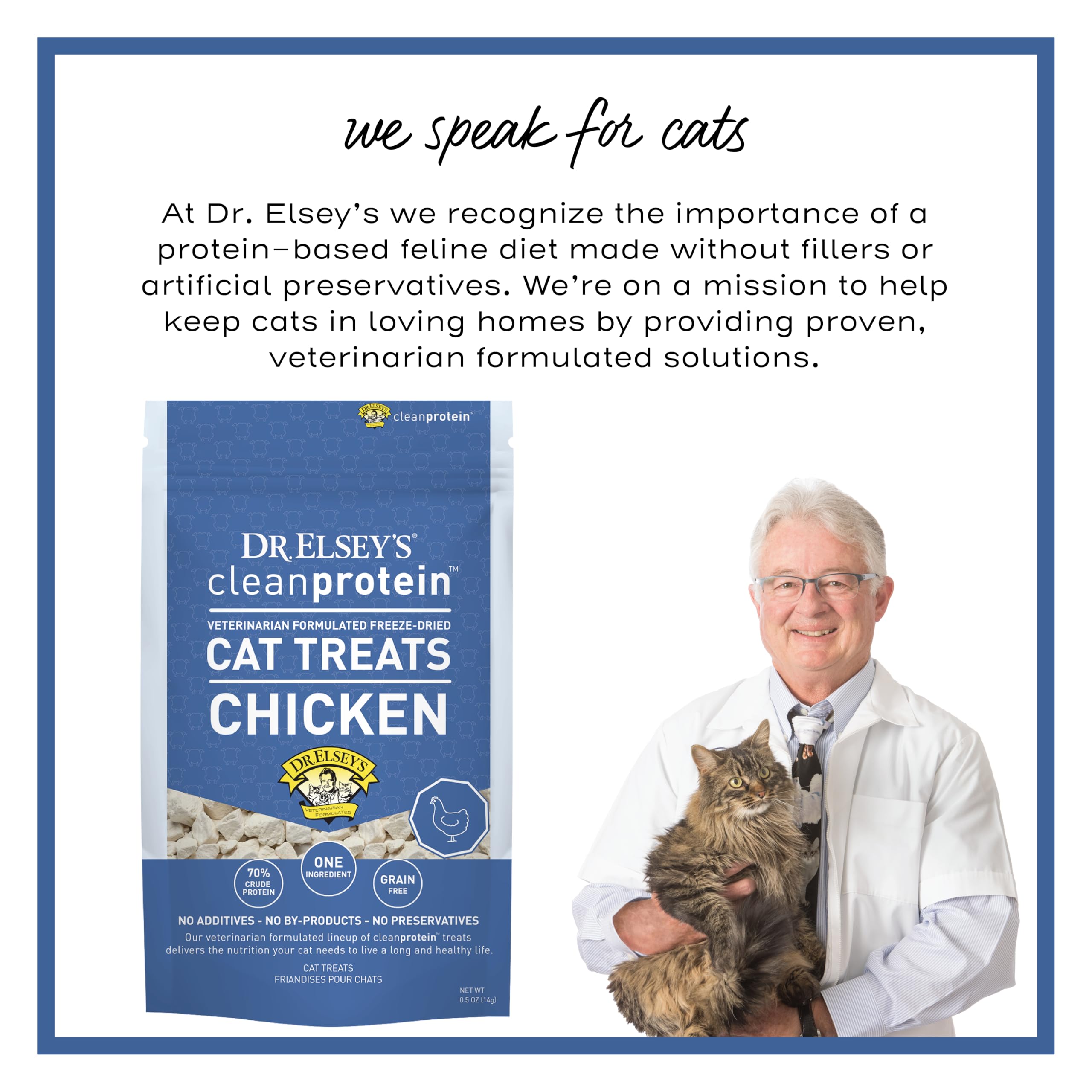 Dr. Elseys Freeze-Dried Chicken Cat Treats 0.5 oz.