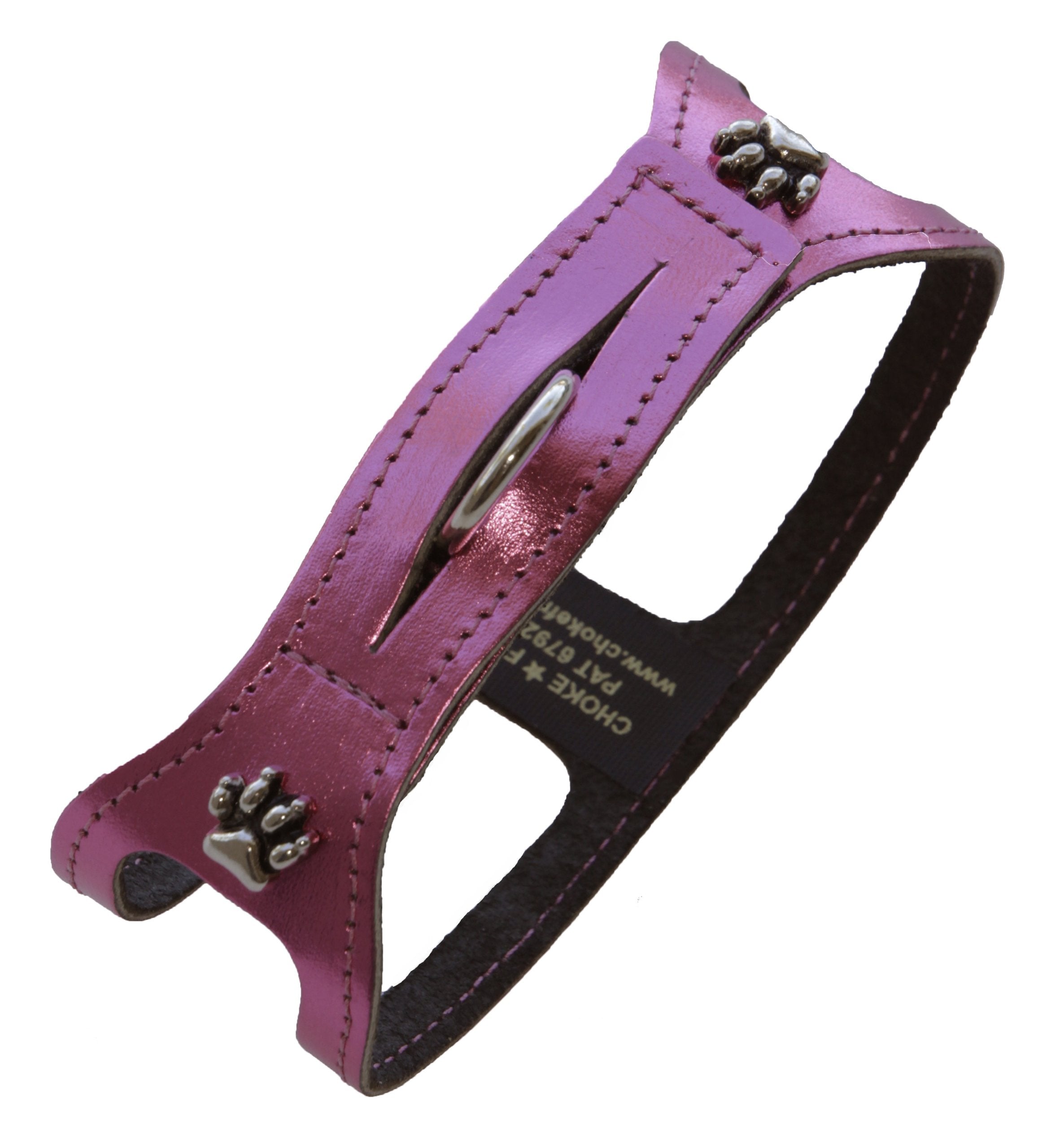 Chokefree Pet Shoulder Collar, 9', Metallic Pink