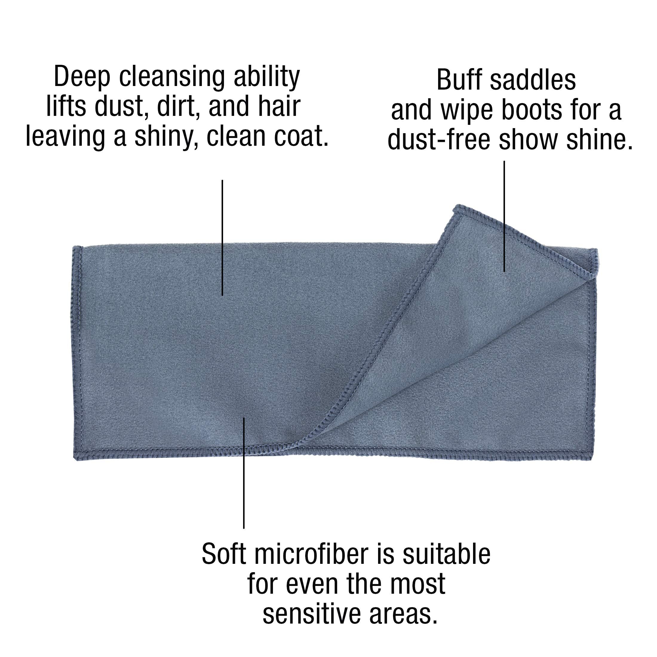 Ecp Equine Comfort Products Amazing Microfiber Tack Towels, 3 Pack