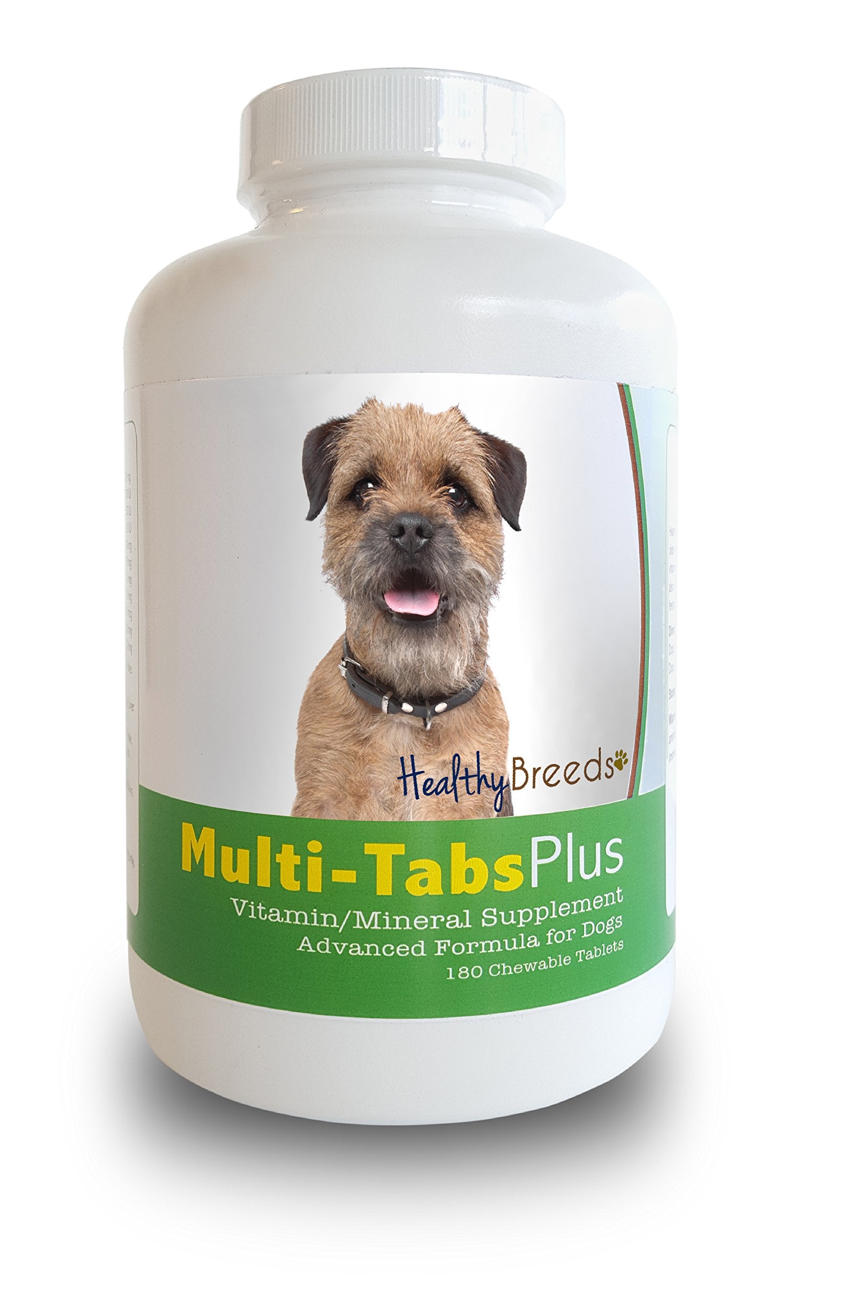 Healthy Breeds Border Terrier Multi-Tabs Plus Chewable Tablets 180 Count