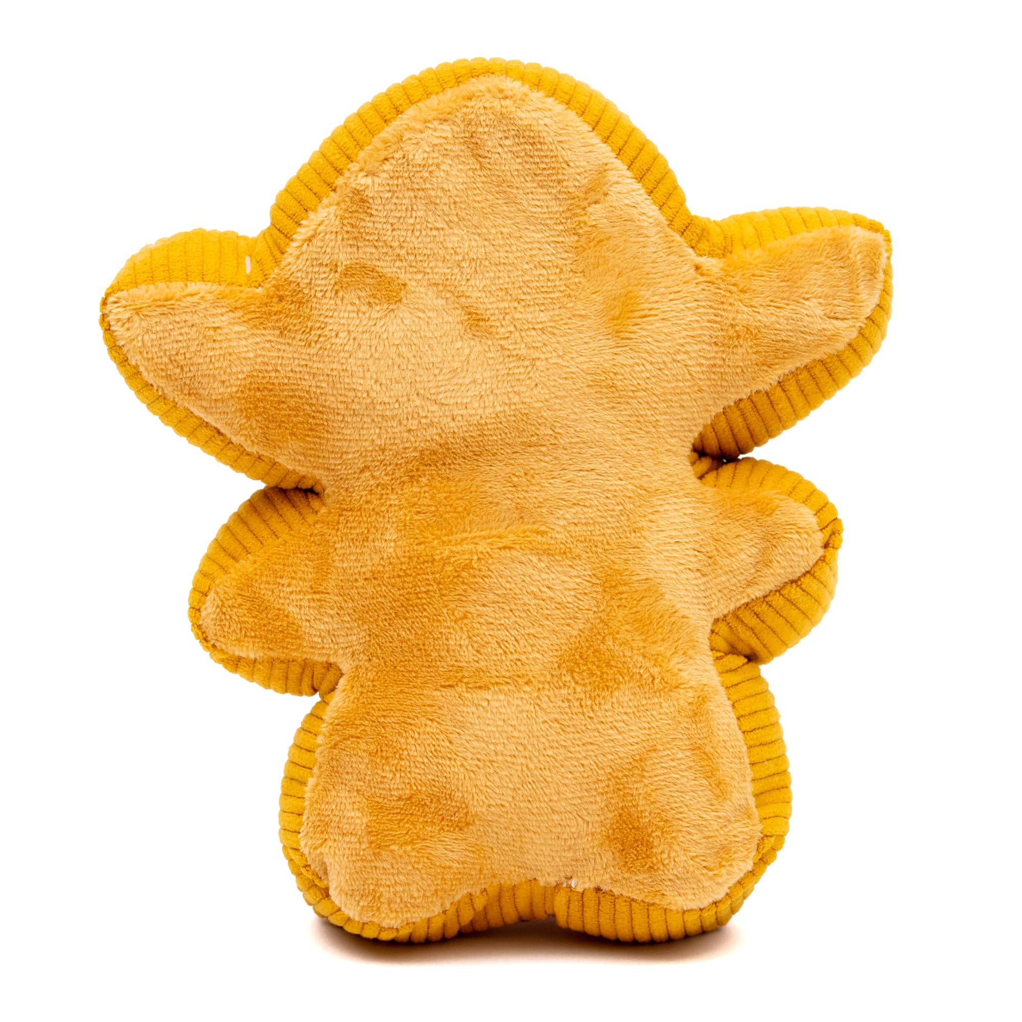 Star Wars Squeaky Plush Dog Toy for Large, Medium & Small Dogs, Holiday Grogu Santa Cookie Replica