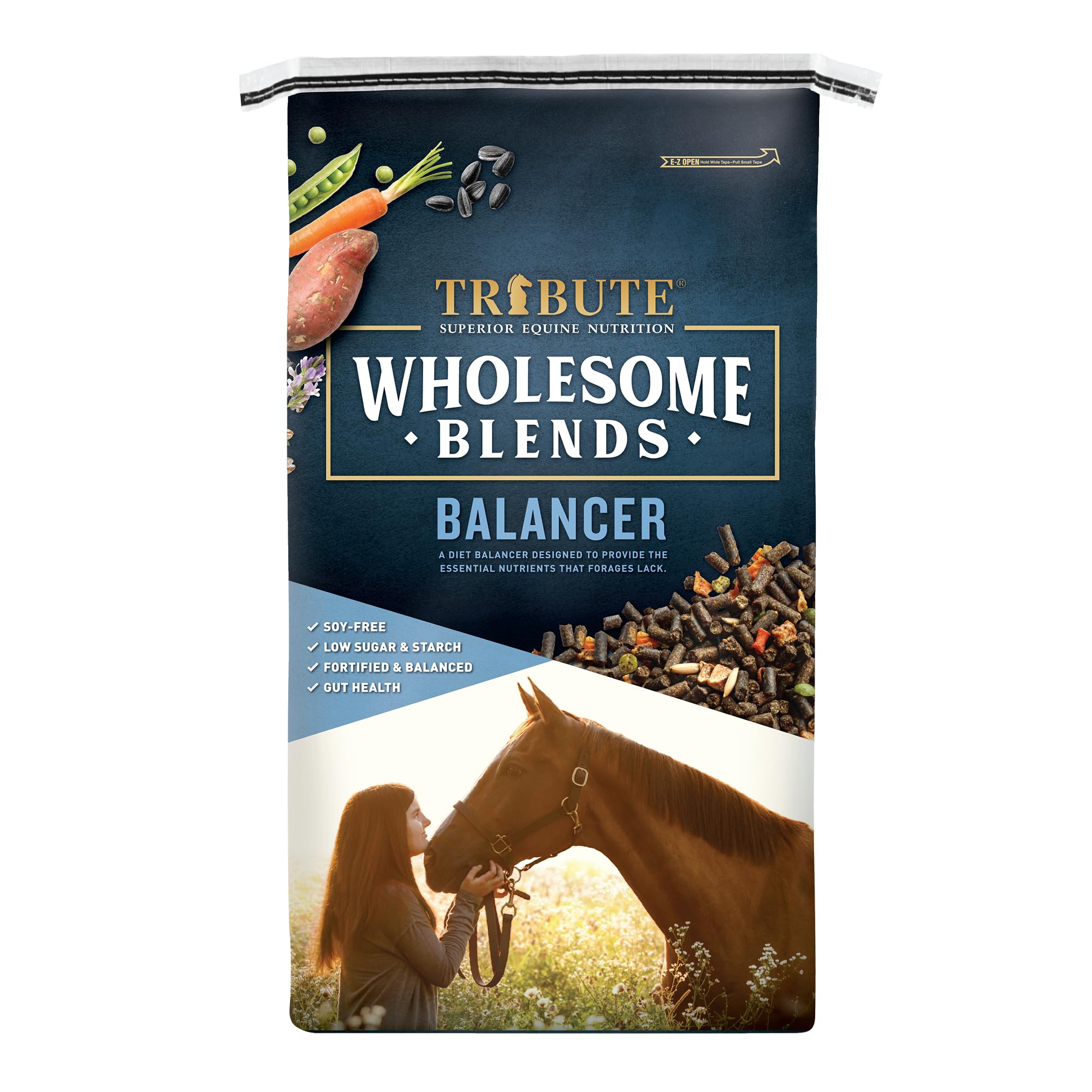 Tribute Wholesome Blends Soy Free Ration Balancer for Horses