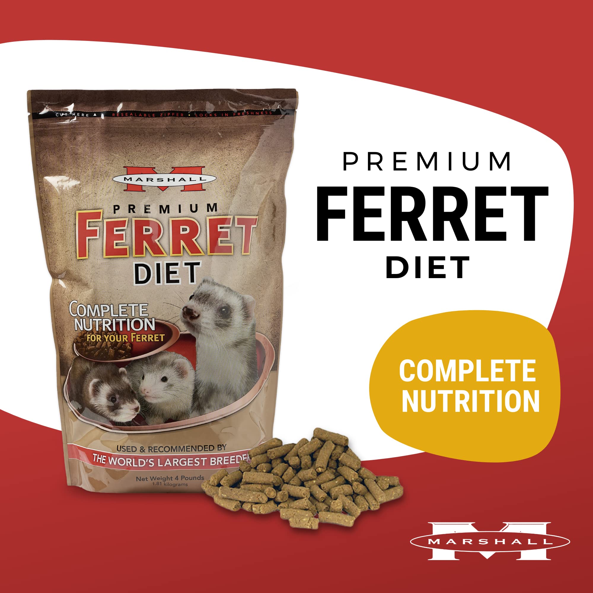 MA 4LB PREM FERRET DIET BAG FD177