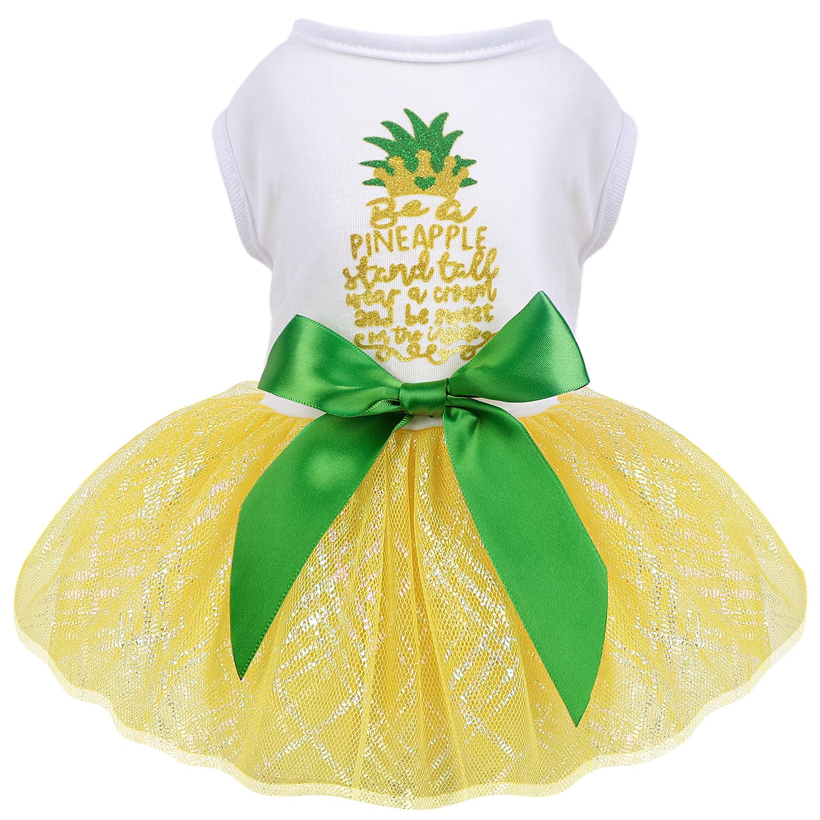 Dog Clothes For Small Dogs Girl, Spring Pet Dress Puppy Princess Tutu Cute Puppy Tulle Dresses Pet Clothes Cat Apparel Chihuahua
