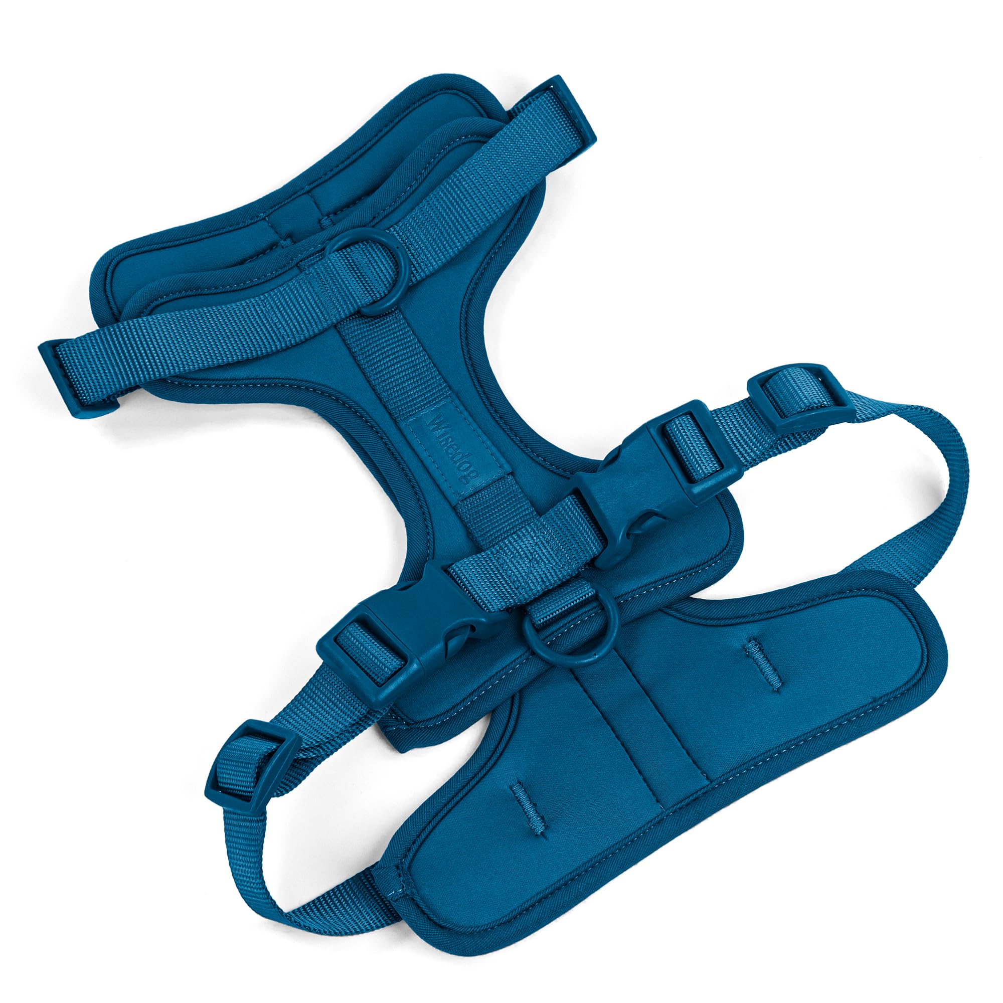 Wisedog Lightweight No Pull Dog Harness, Navy, X-Small