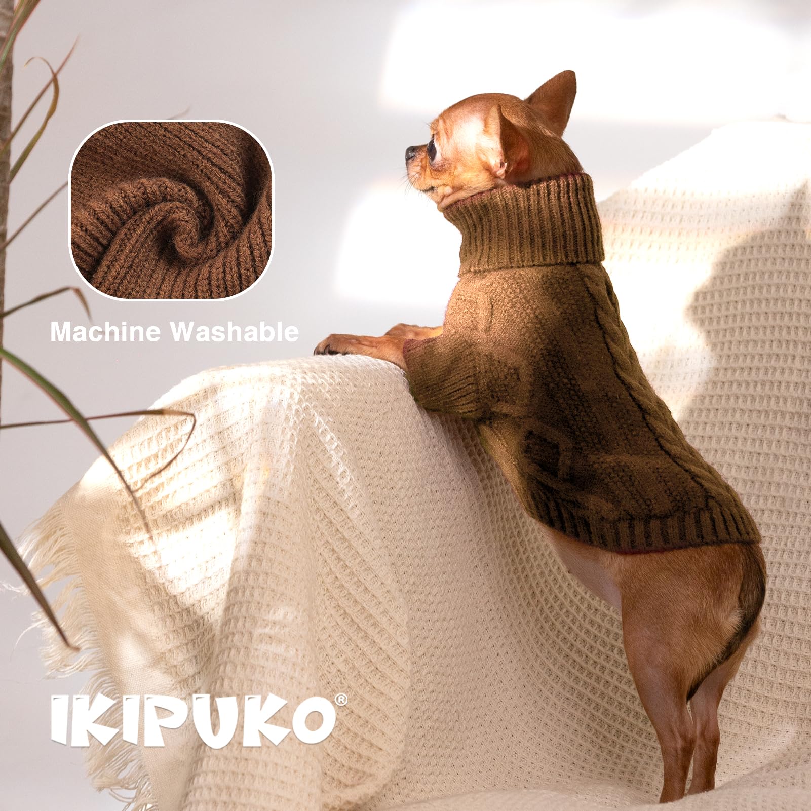 Dog Sweater Medium Size Dog, Knit Dog Sweater For Christmas, Thermal Knitted Dog Fall Clothes, Thanksgiving Dog Costumes, Soft D