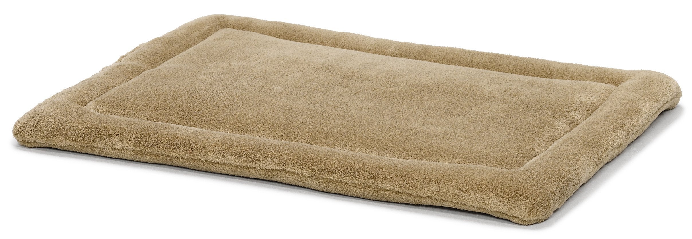 Midwest Homes For Pets Deluxe Micro Terry Pet Bed/Crate Mat, X-Large, Taupe