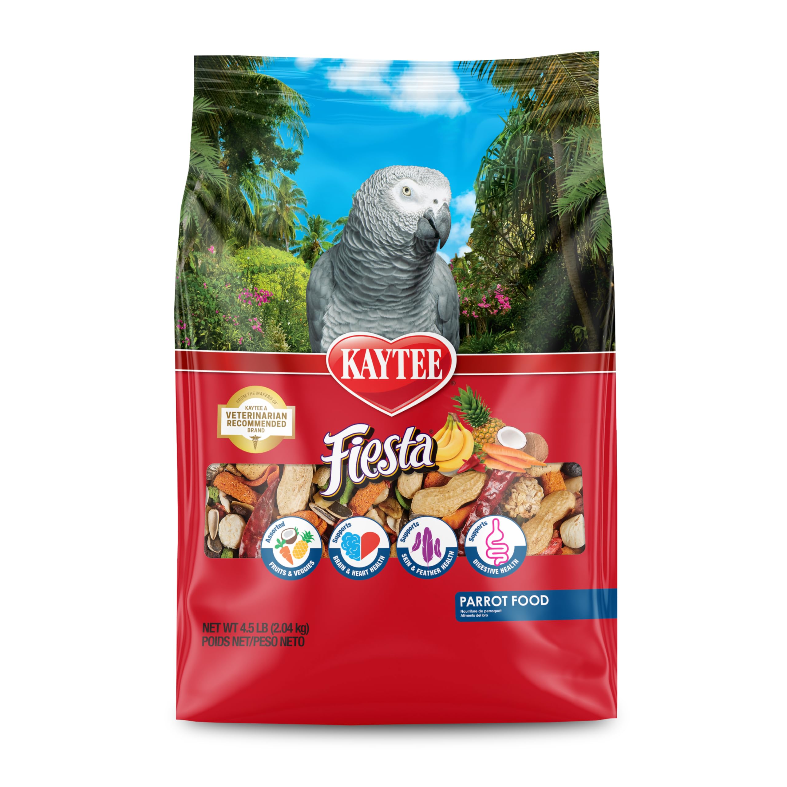 KT 4.5LB NEW FIESTA PARROT 54362
