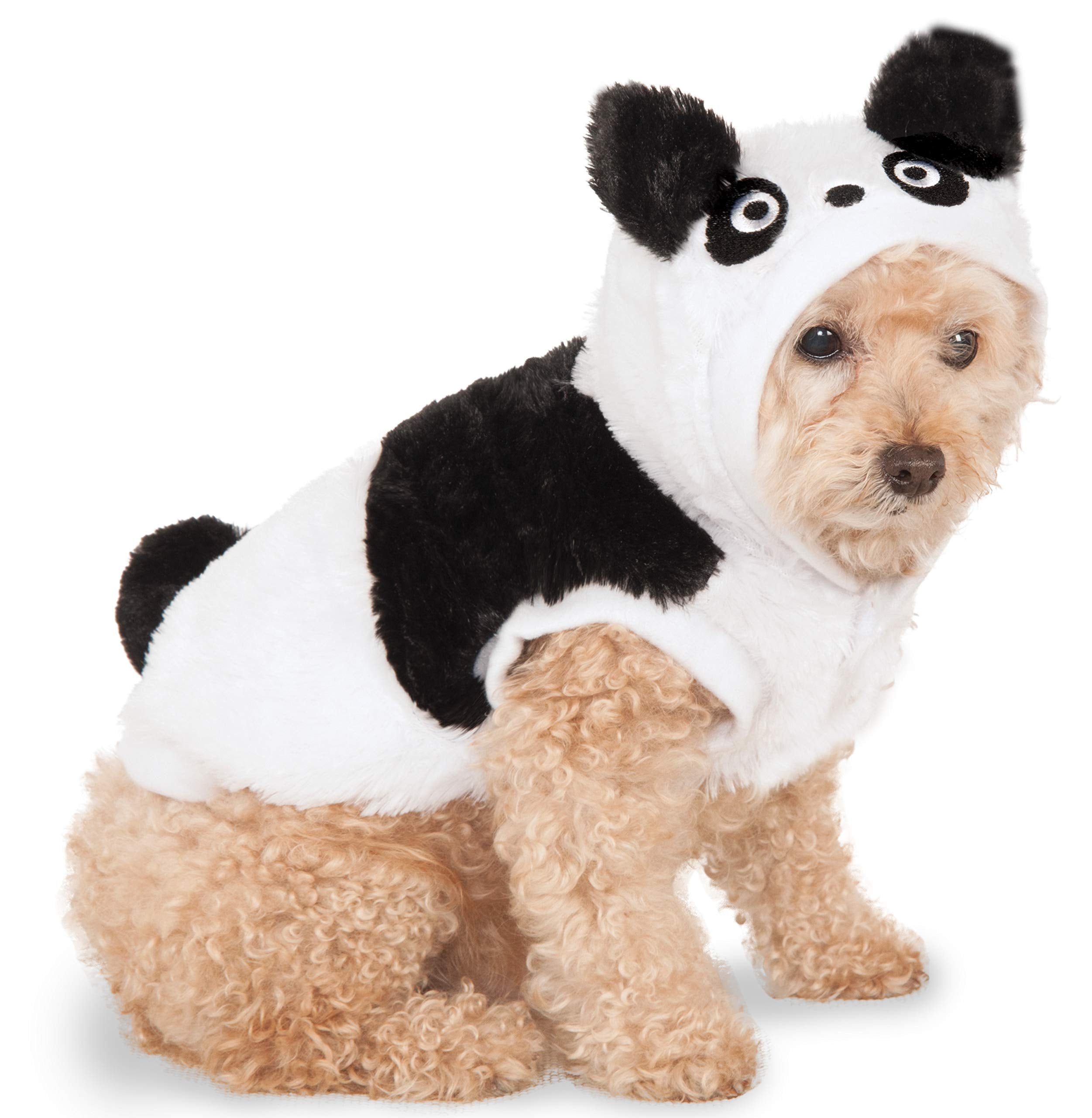 Panda Hoodie For Pet, Medium