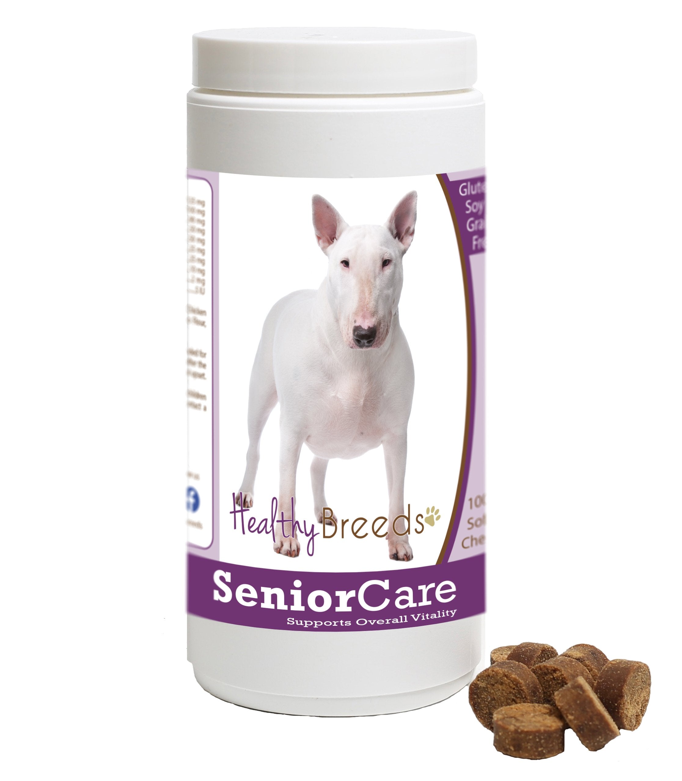 Healthy Breeds Bull Terrier Senior Dog Care Soft Chews 100 Count