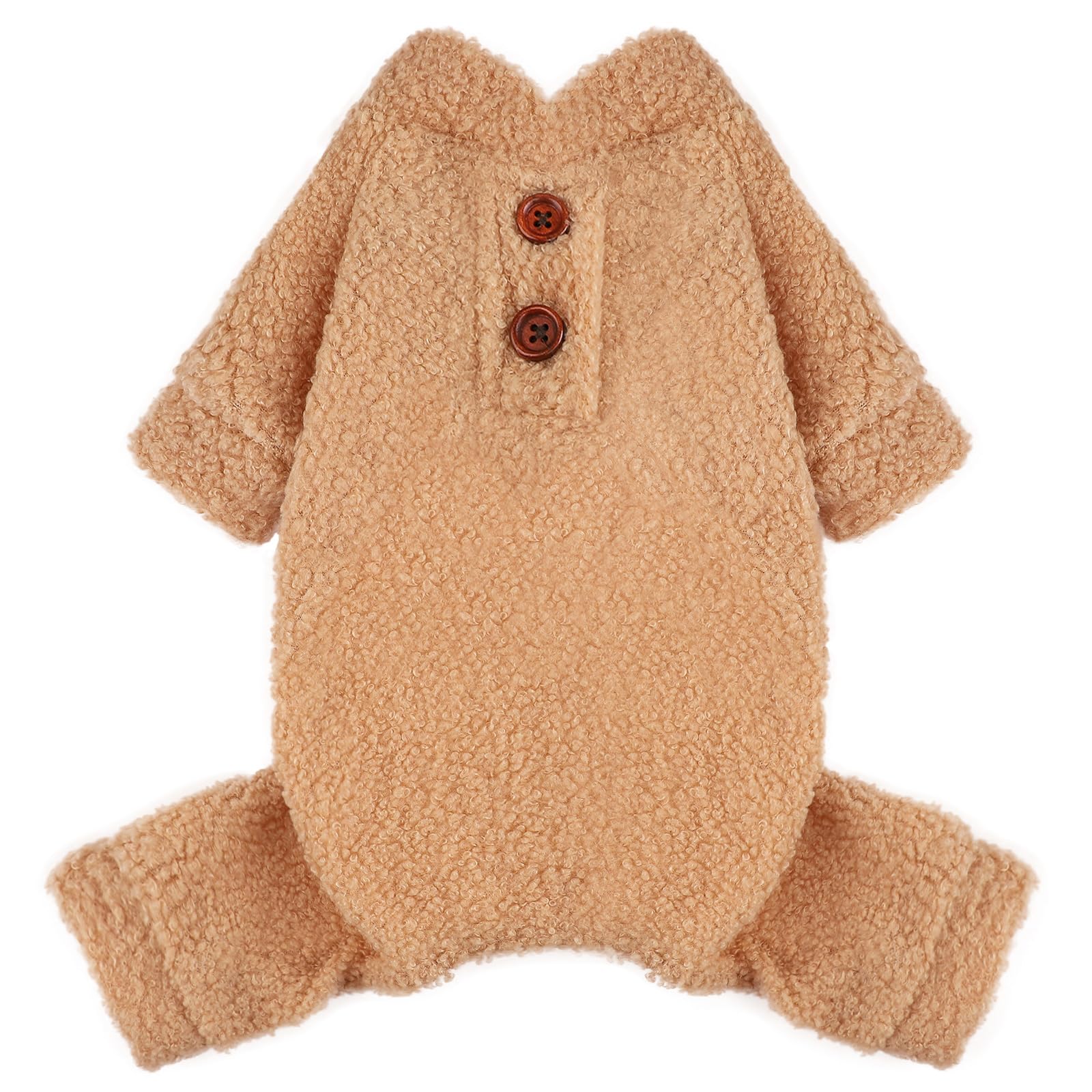 Dog Pajamas Small Sized Dogs Boy Girl Small Dog Sweater Fleece Puppy Clothes Jammies Doggie Pjs Chihuahua Fall Winter Warm Onesi