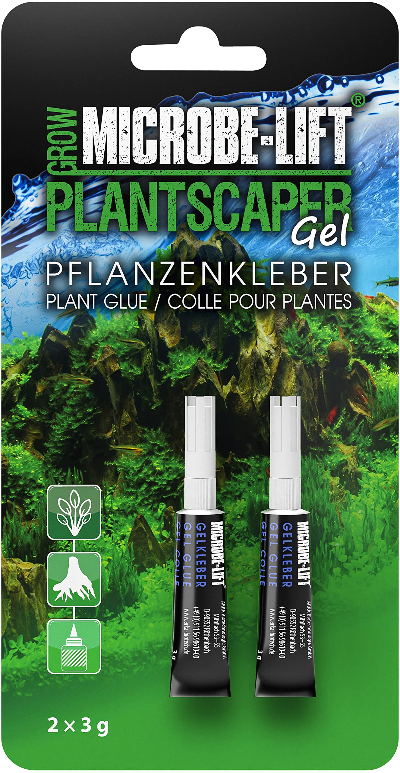 Microbe-Lift Plantscaper - Plant Glue For Moose And Plants 2 X 5 G