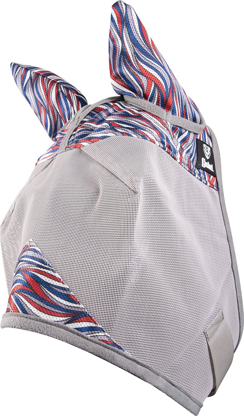 Cashel Crusader Fly Mask, Standard with Ears (American Wave, Yearling)