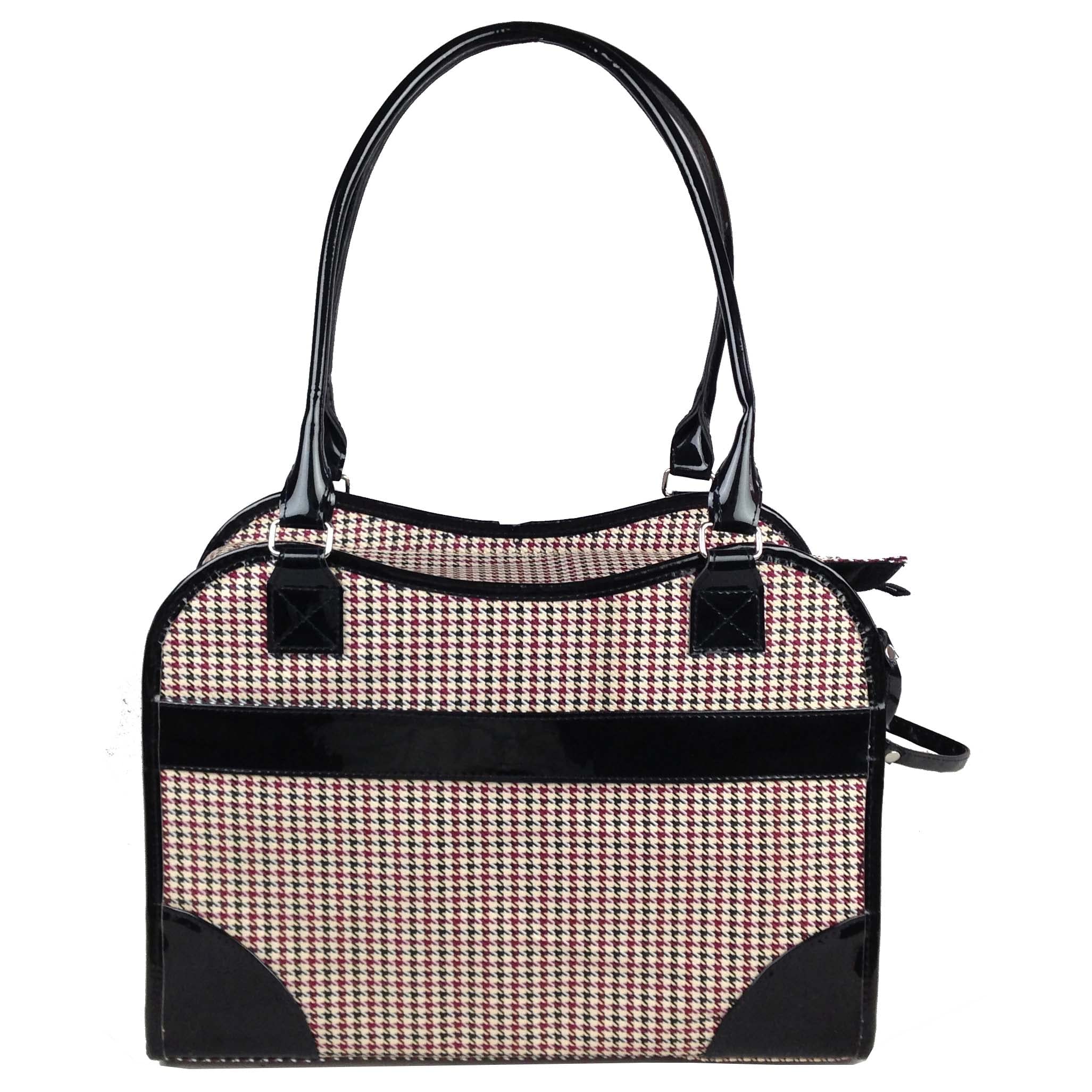 Pet Life Exquisite Handbag Cat And Dog Carrier - Fashion Pet Carrier And Dog Purse For Small And Medium Dogs And Cats