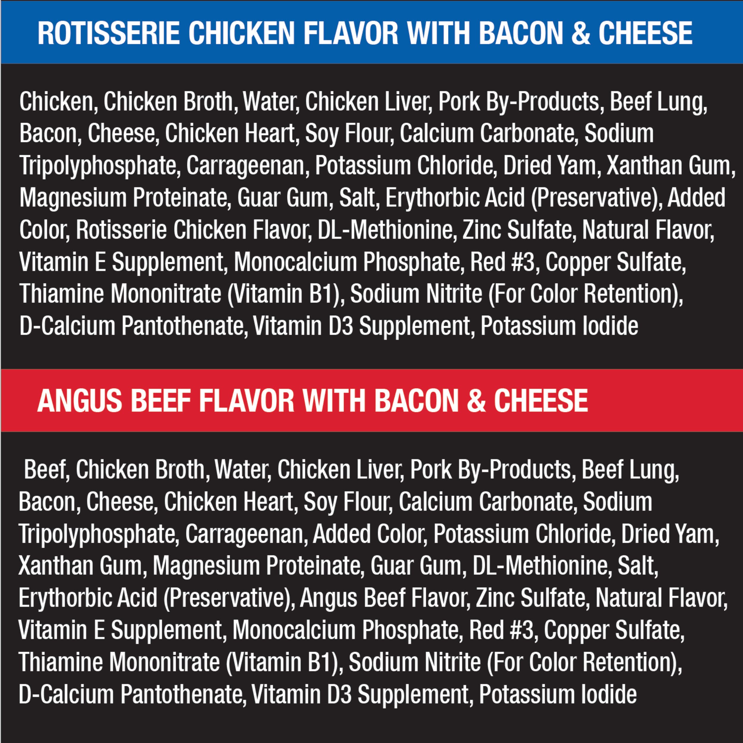 Cesar Wet Dog Food Loaf in Sauce Bacon Feast Variety Pack, 3.5 oz. Easy Peel Trays (12 Count, Pack of 2)