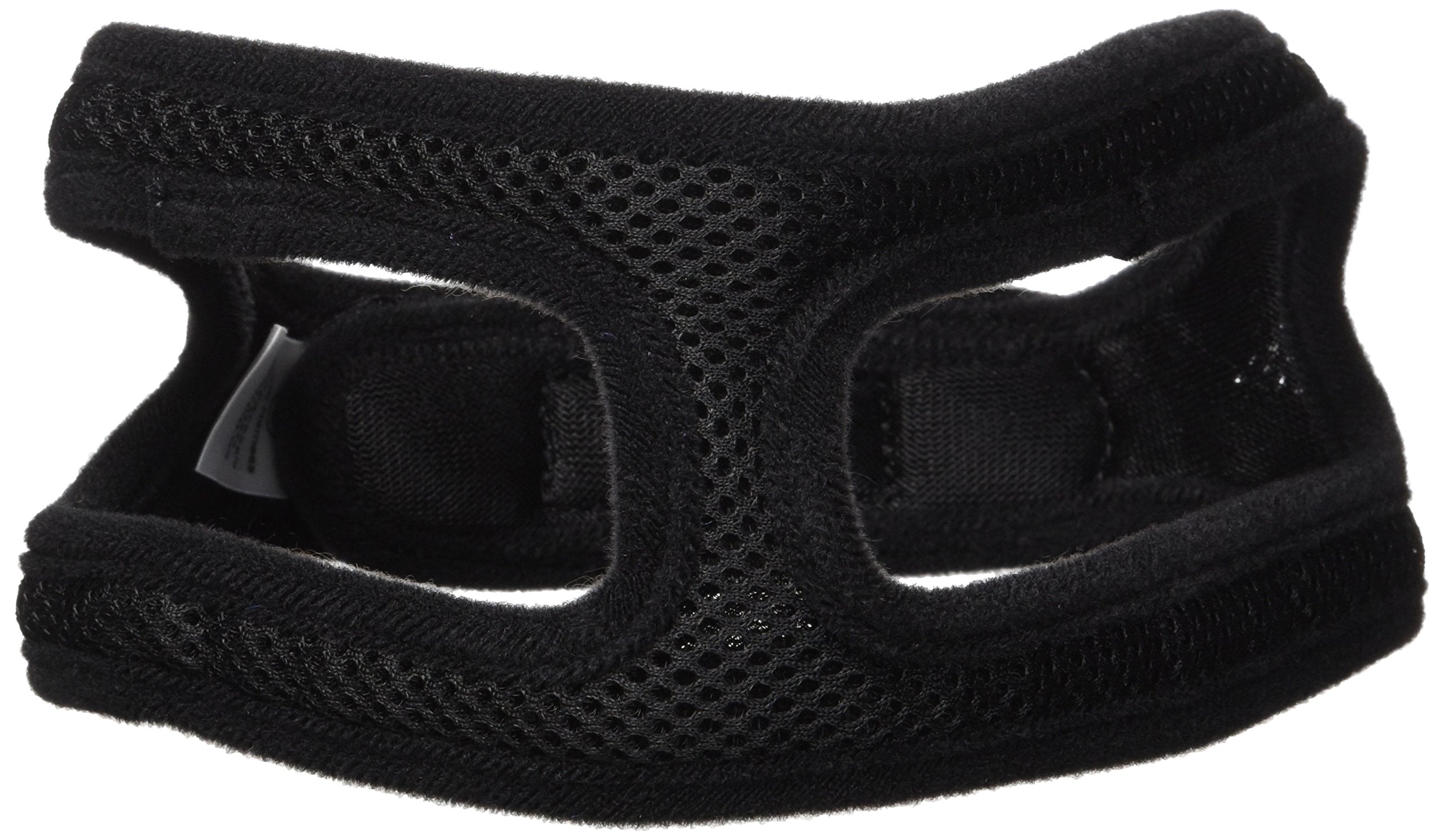Chokefree Velpro Mesh Pet Shoulder Harness Collar, 18', Black